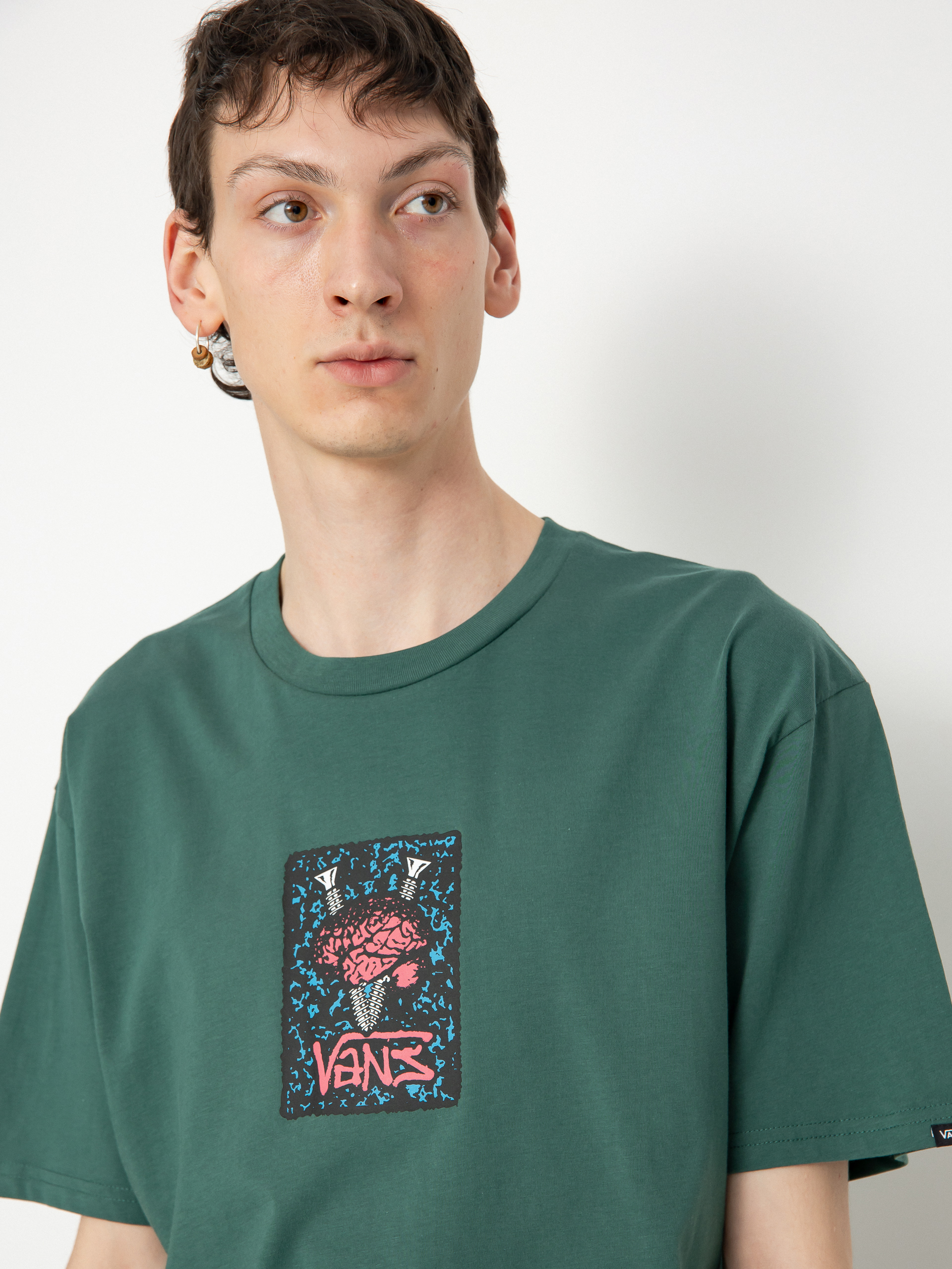 Tricou Vans Thinkv (bistro green)