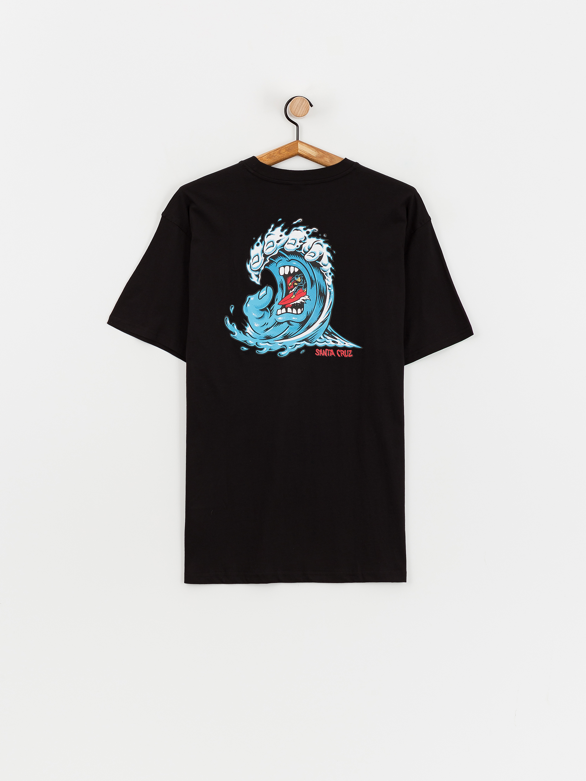 Tricou Santa Cruz Screaming Wave (black)