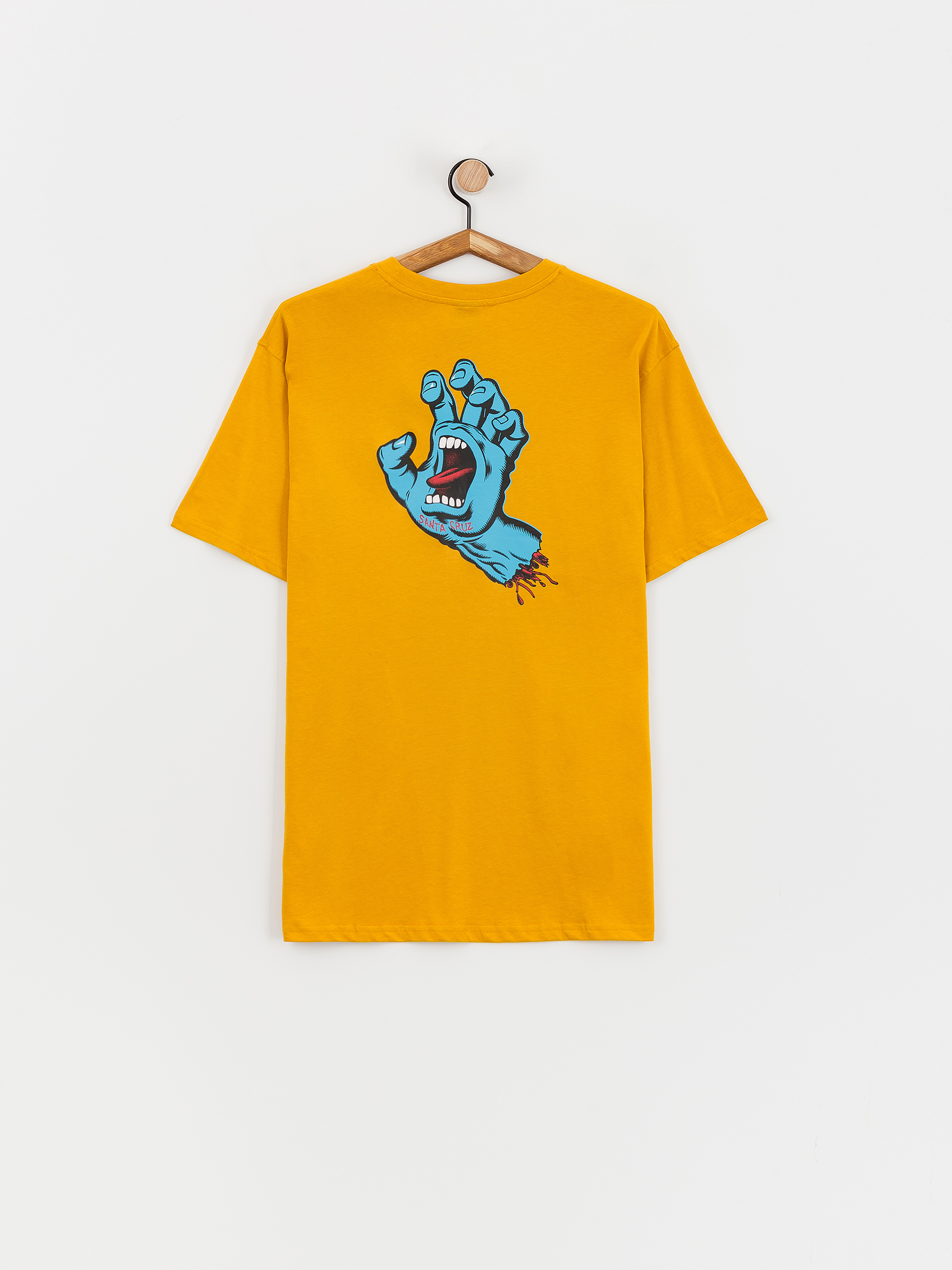 Tricou Santa Cruz Screaming Hand Chest (old gold)