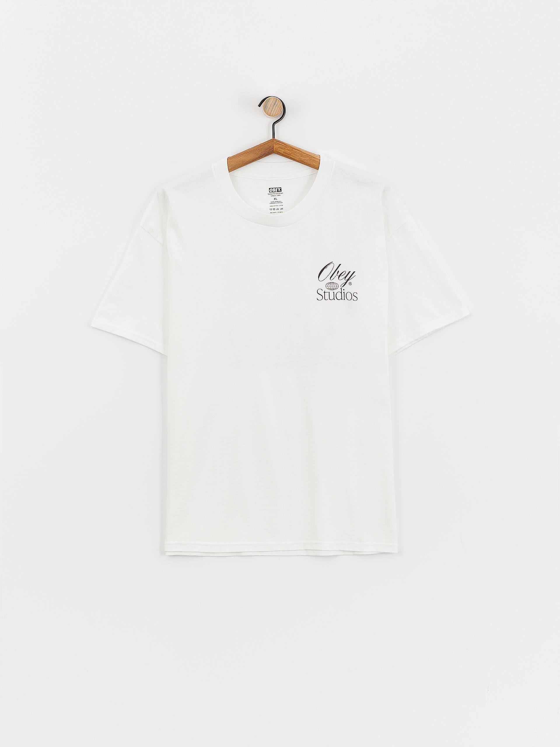 Tricou OBEY Studios Worldwide (white)