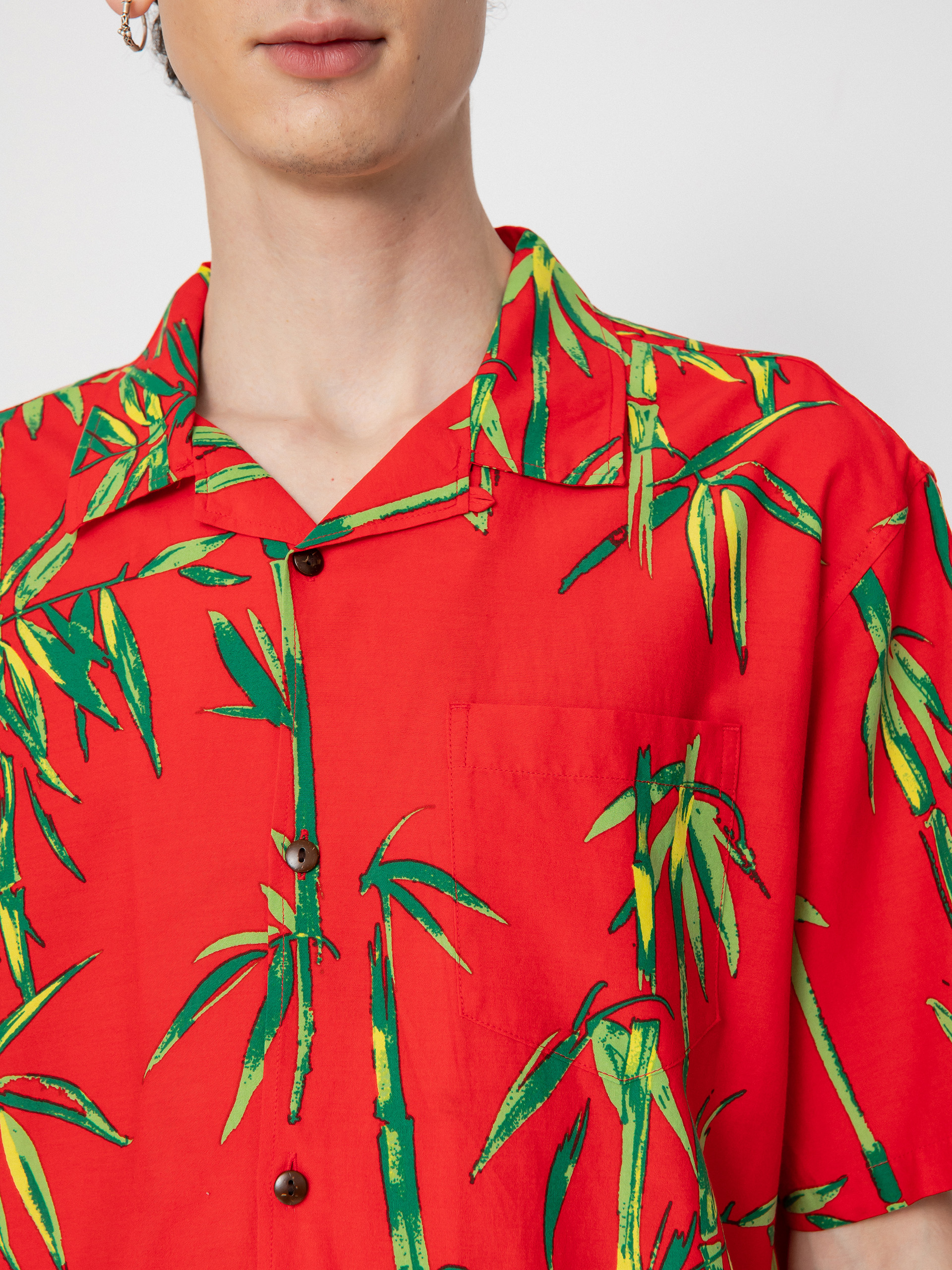 Cămașă Quiksilver Bamboo Dna Island (salsa dna aop better)