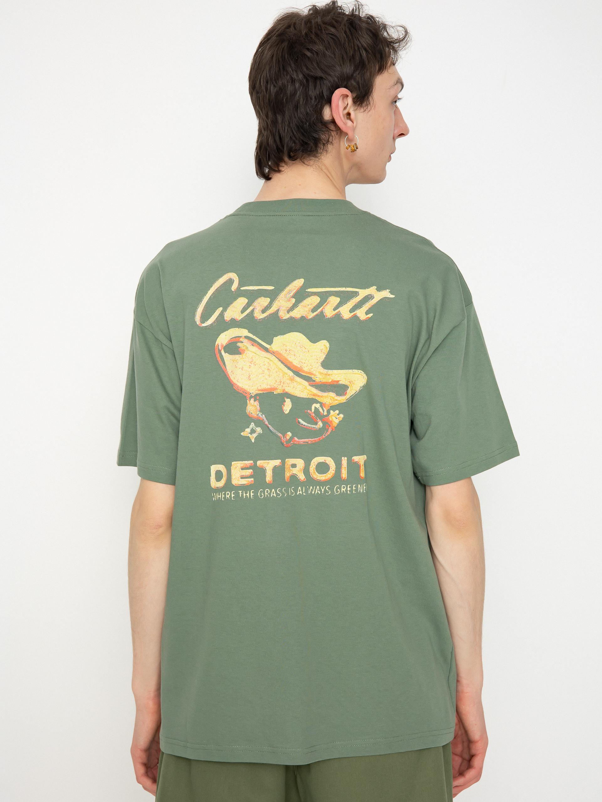 Tricou Carhartt WIP Green Grass (park)