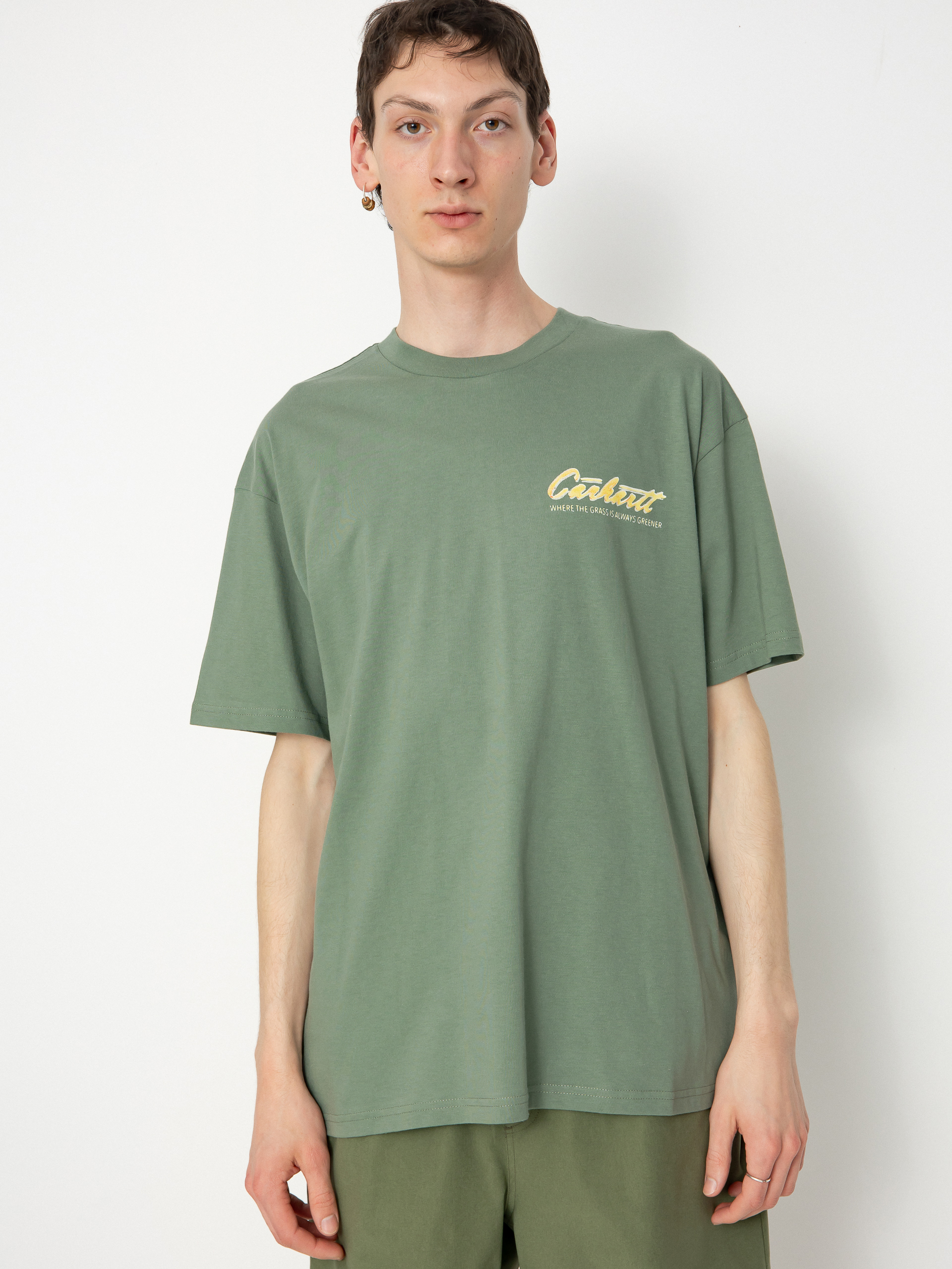 Tricou Carhartt WIP Green Grass (park)