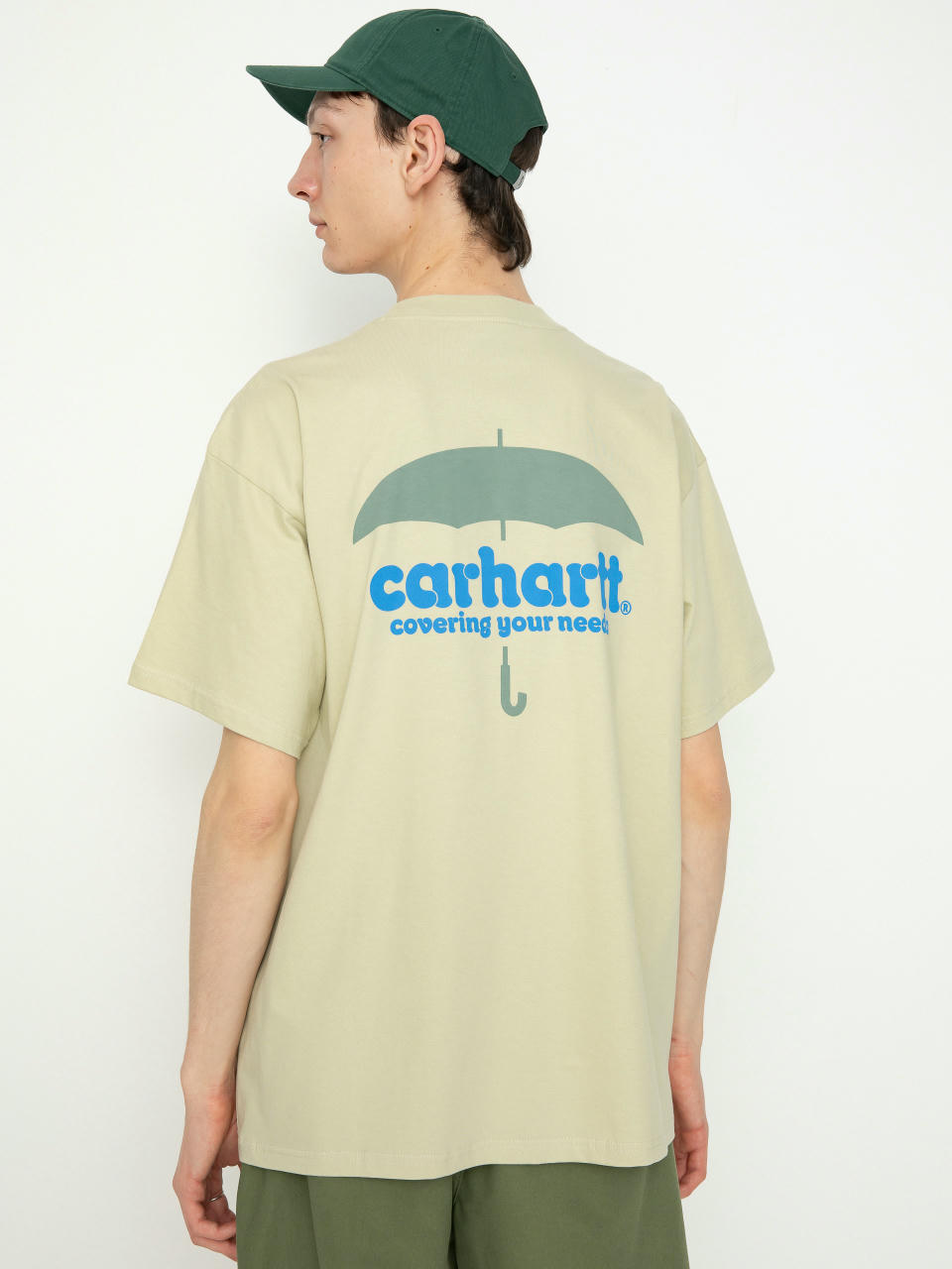 Tricou Carhartt WIP Cover (beryl)