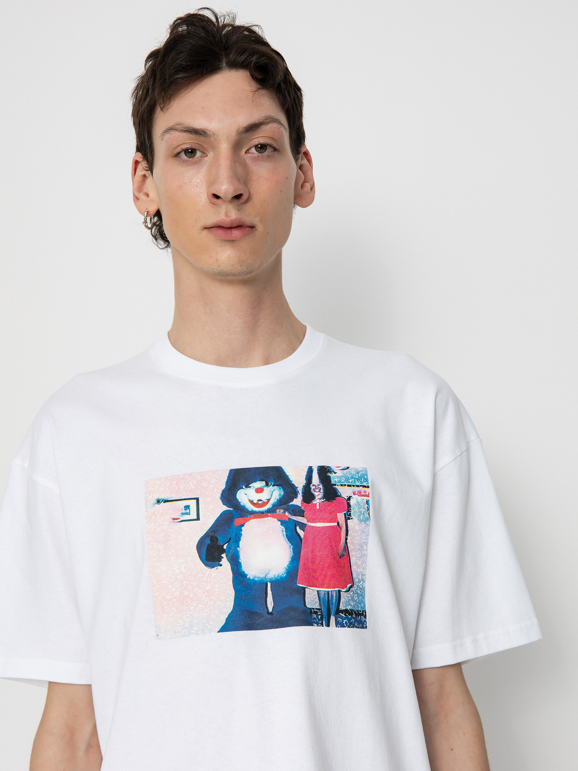 Tricou Polar Skate Pink Dress (white)