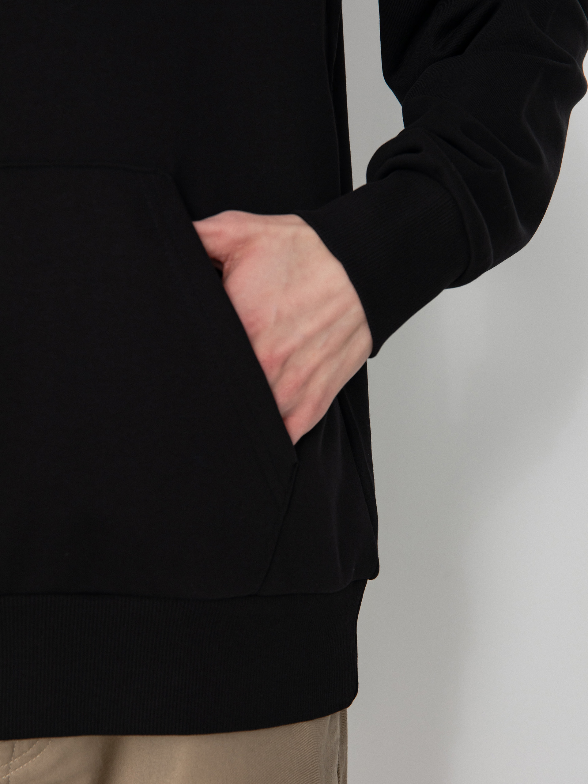 Hanorac cu glugă Prosto Abox HD (black)