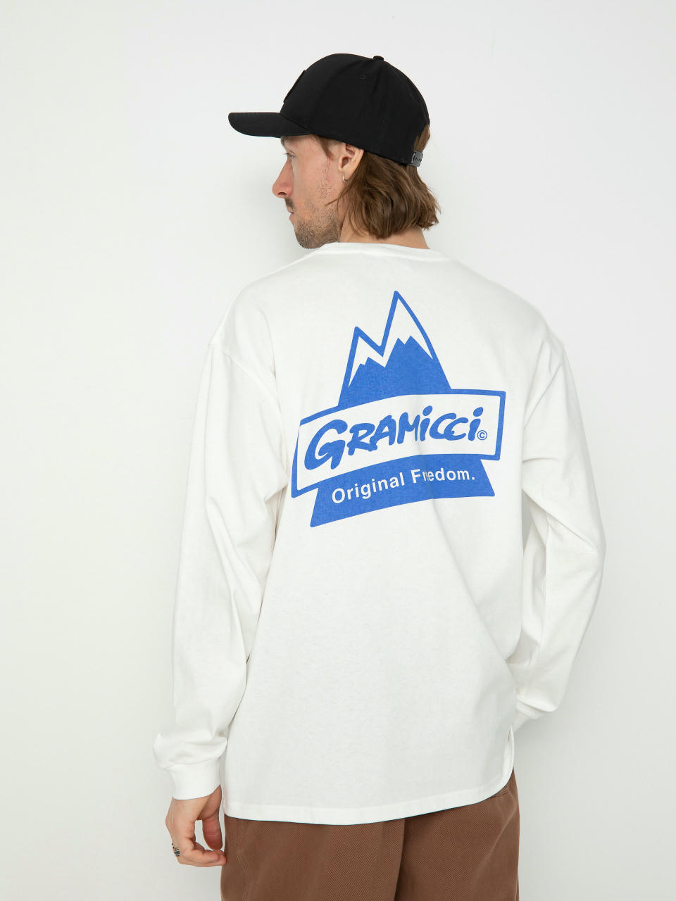 Longsleeve Gramicci Peak (white)