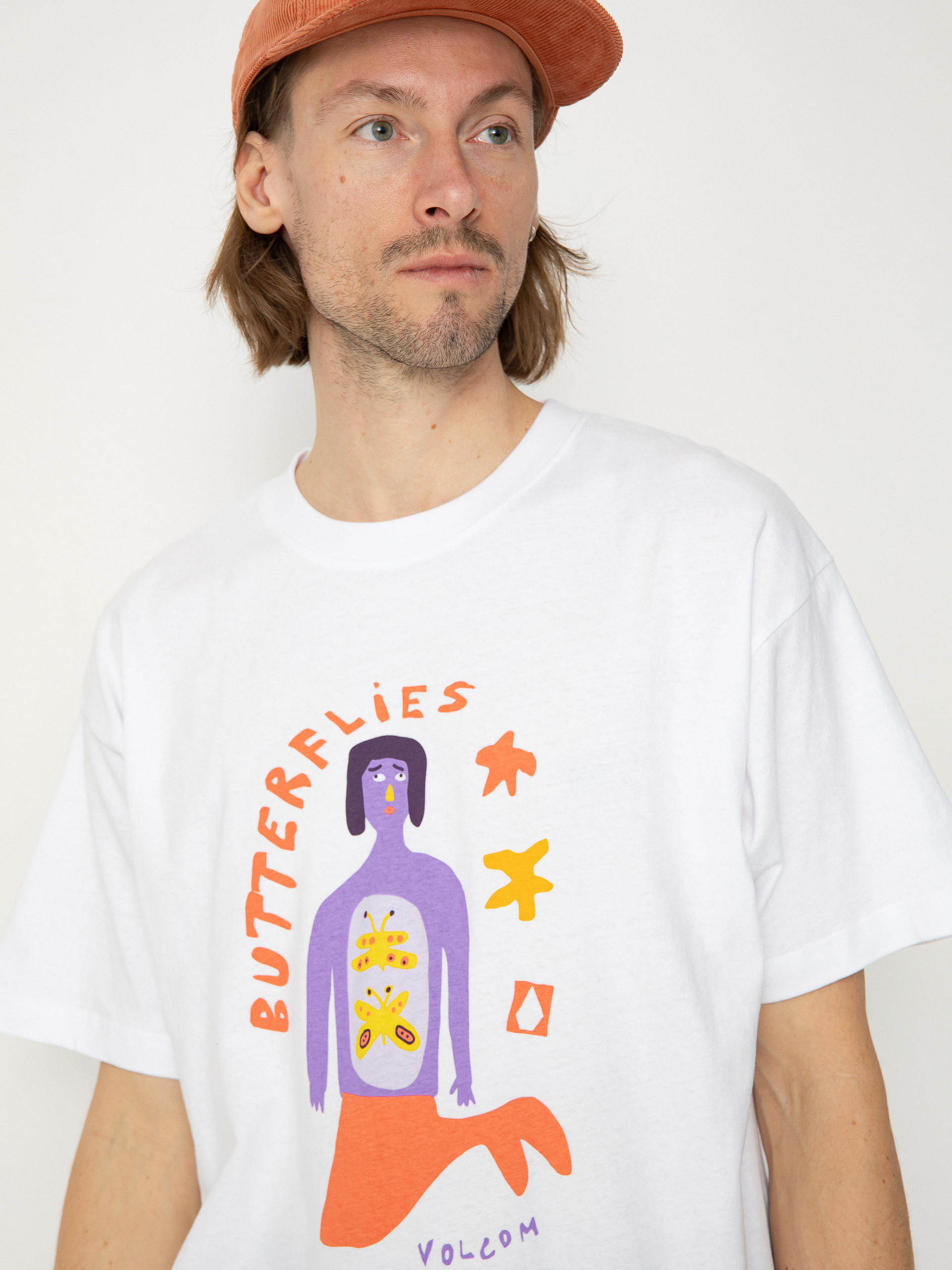 Tricou Volcom Fa Arthur Longo 2 Lse (white)