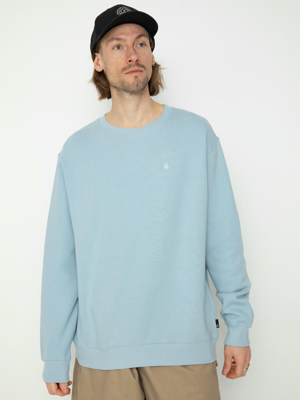 Hanorac Volcom Single Stone Crew (celestial blue)