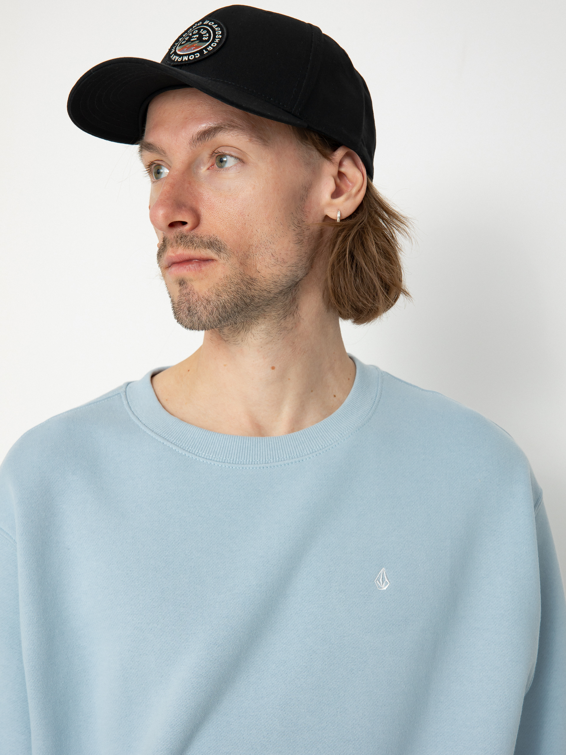 Hanorac Volcom Single Stone Crew (celestial blue)