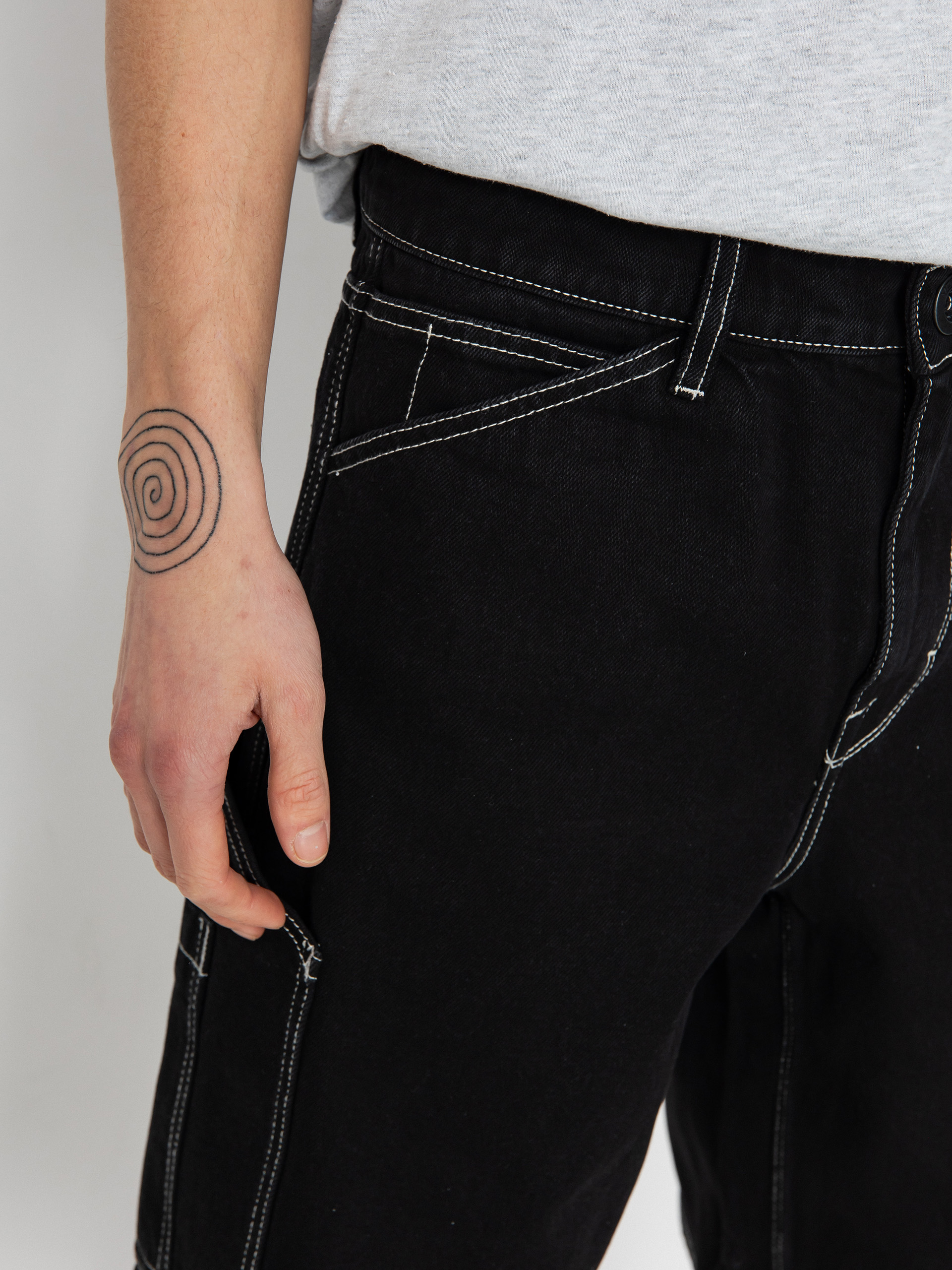 Șort Volcom Labored Denim Utility (black)