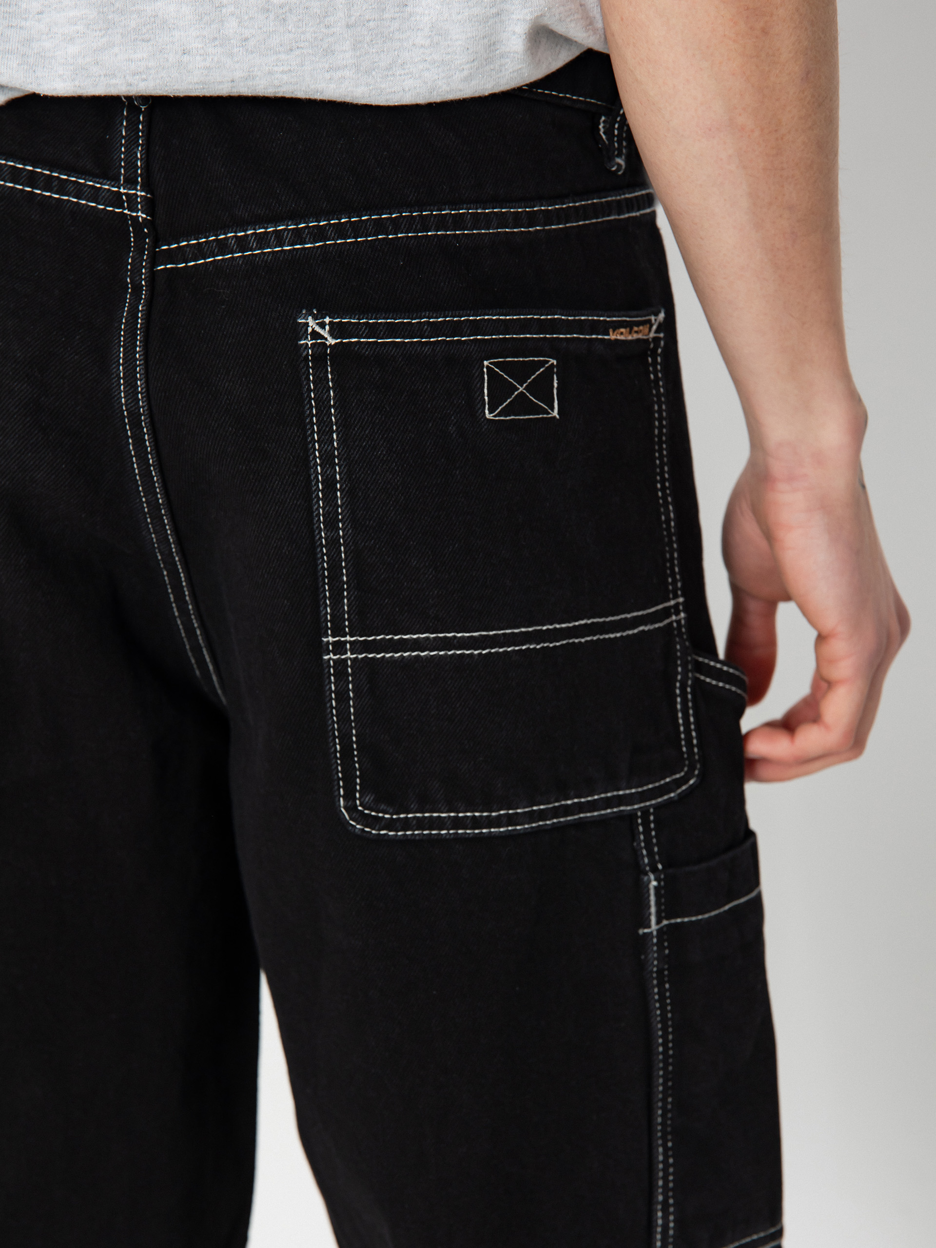 Șort Volcom Labored Denim Utility (black)