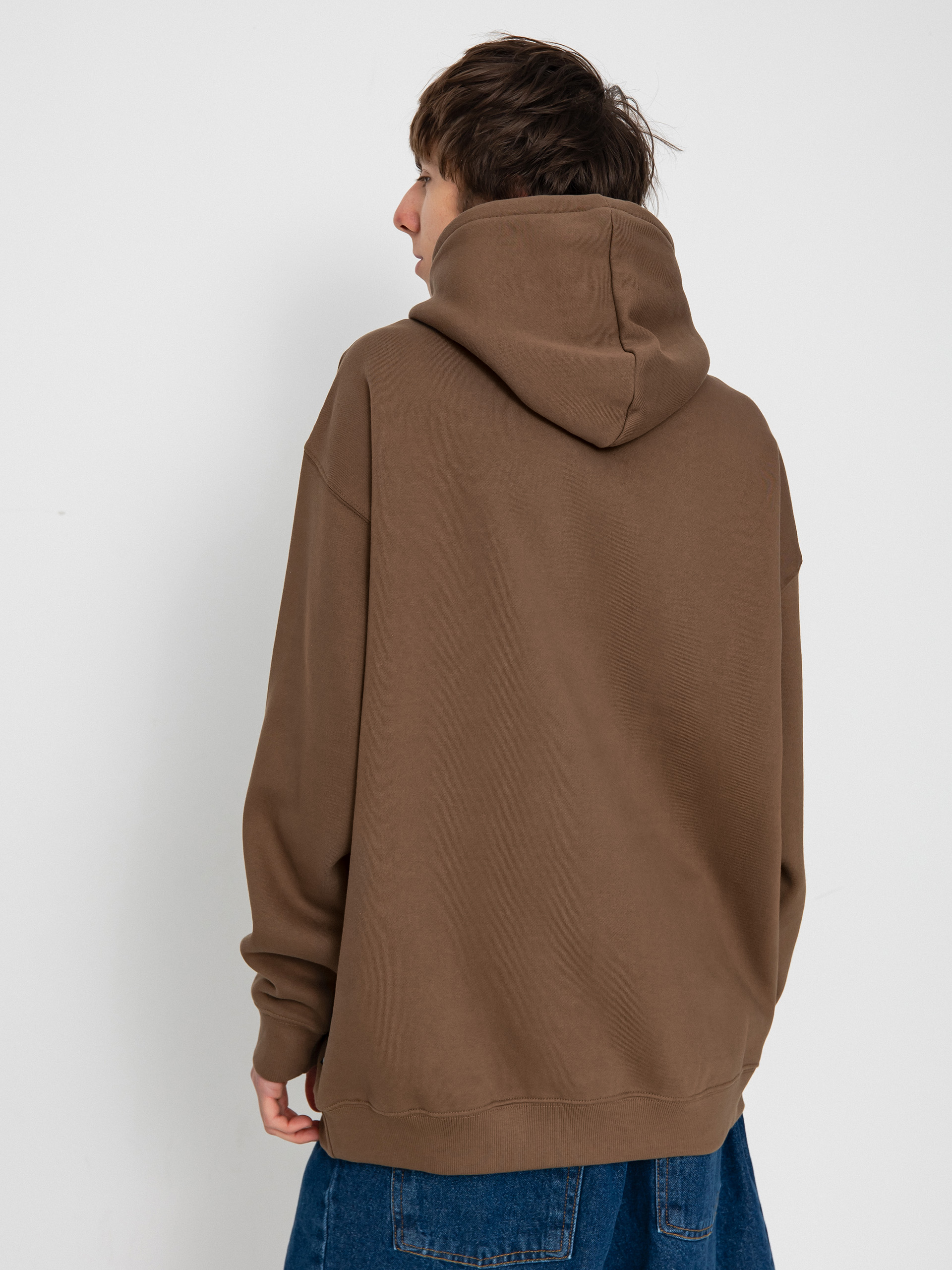 Hanorac cu glugă Volcom Volcom Stone HD (dark earth)