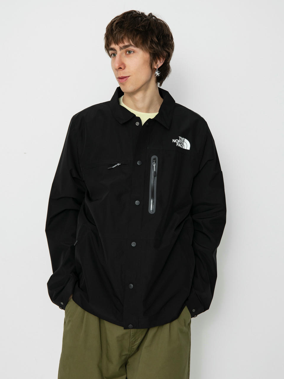 Geacă The North Face Amos Tech Overshirt (tnf black)