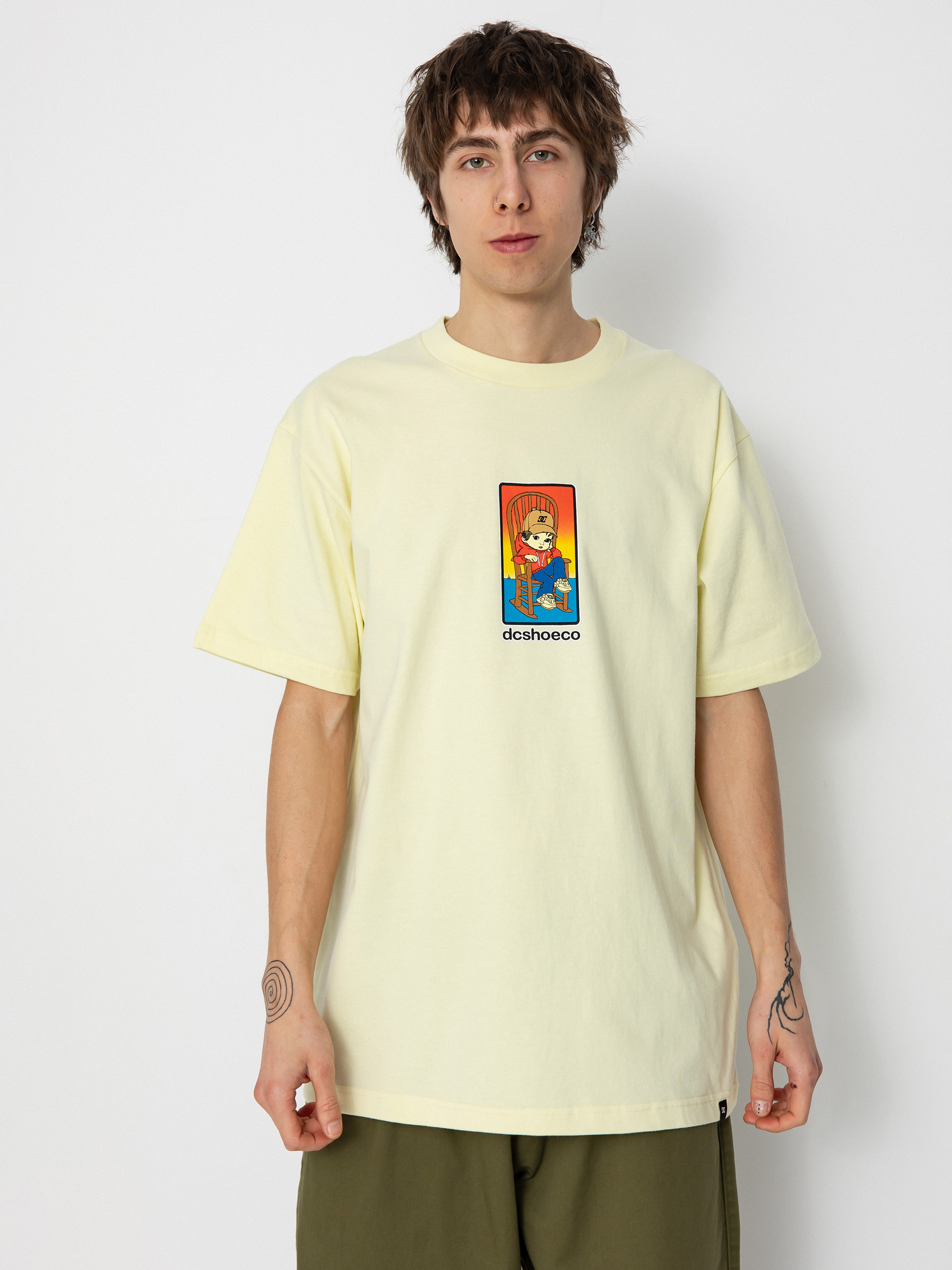 Tricou DC Johns House (tender yellow)