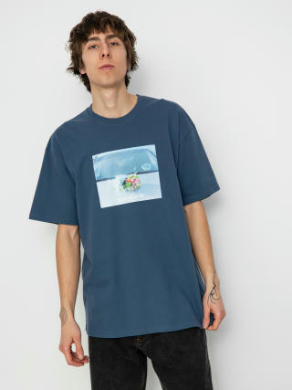 Tricou Polar Skate Dead Flowers (grey blue)