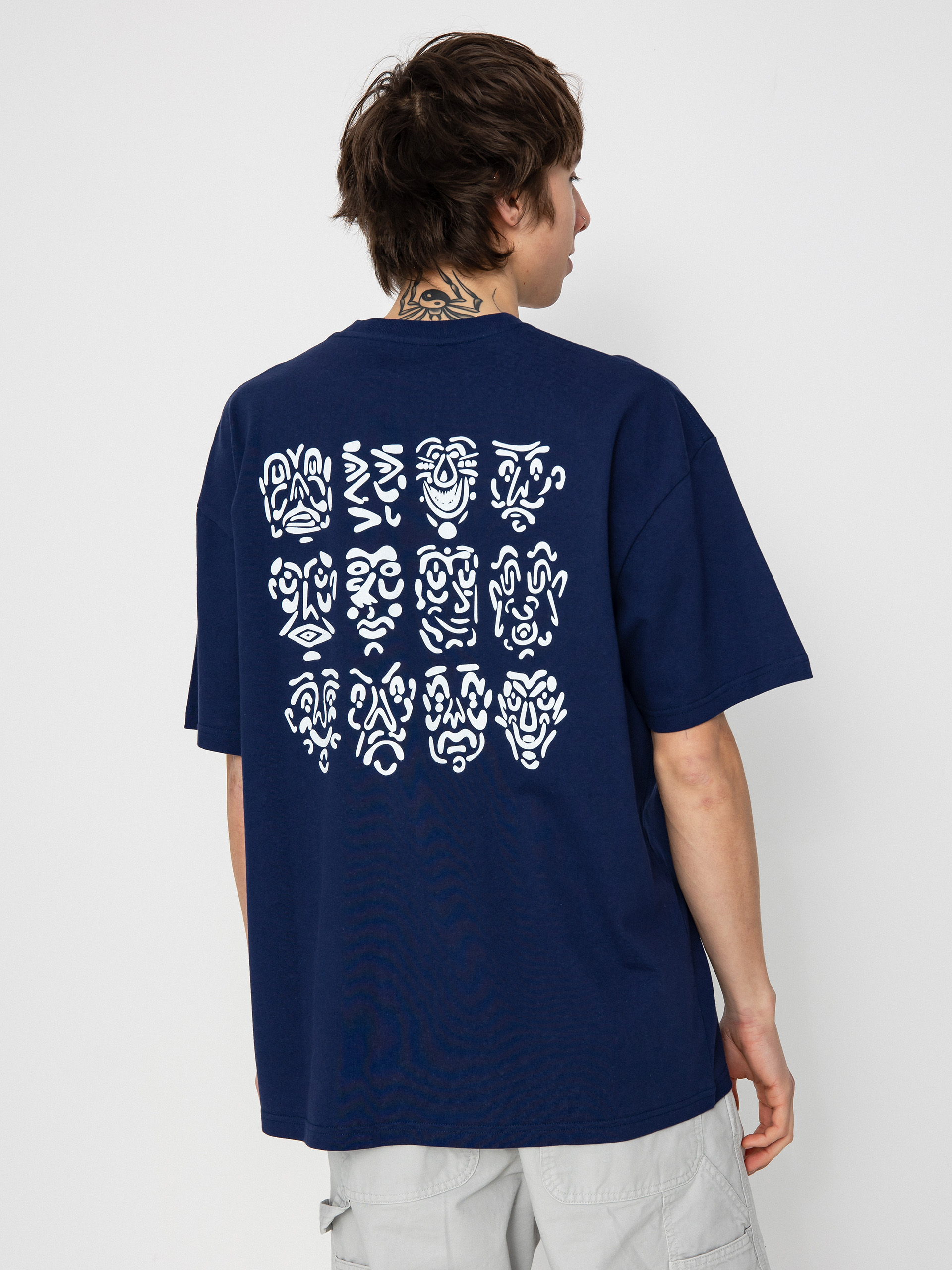 Tricou Polar Skate 12 Faces (dark blue)