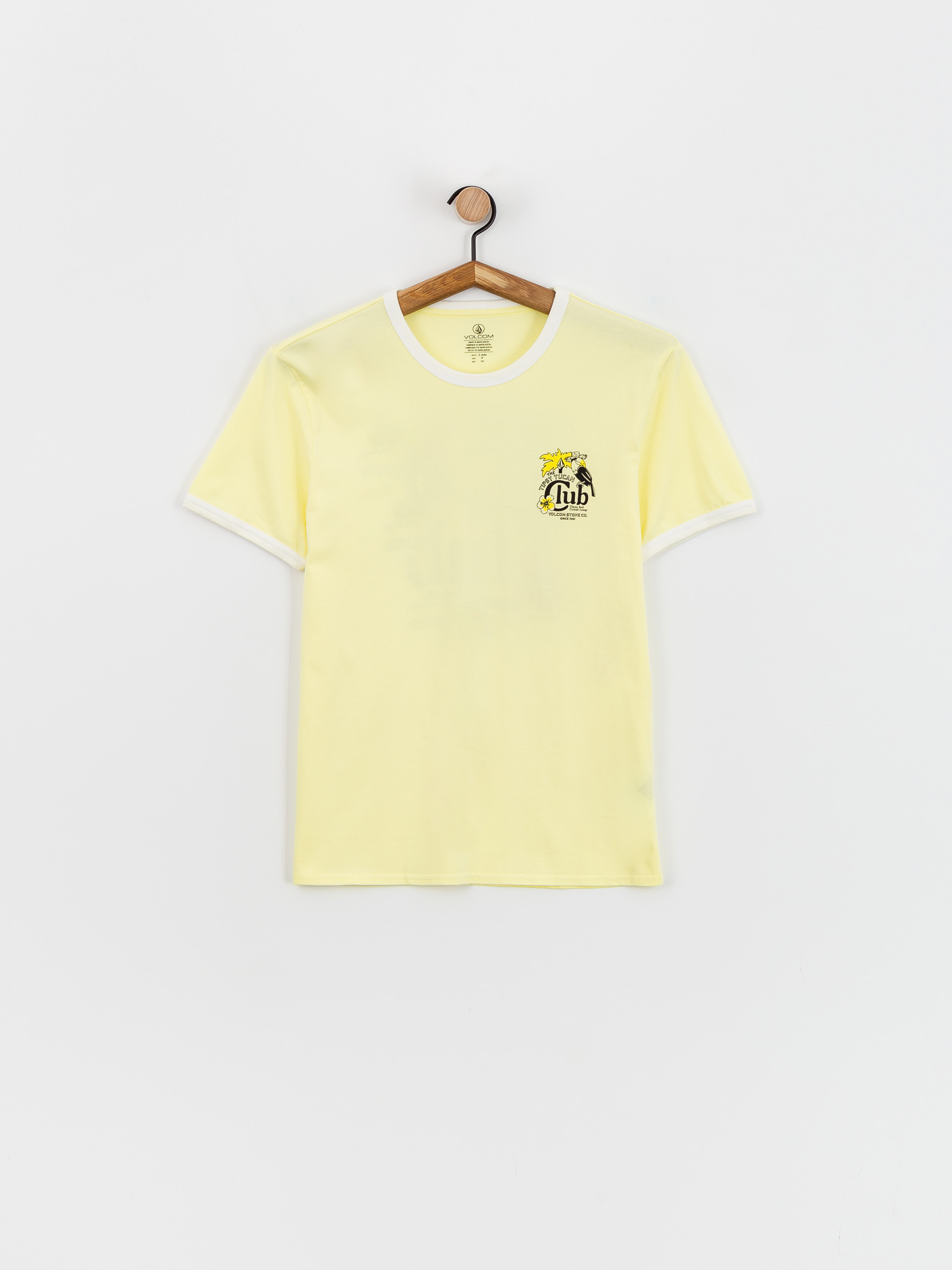 Tricou Volcom Truly Ringer Wmn (aura yellow)