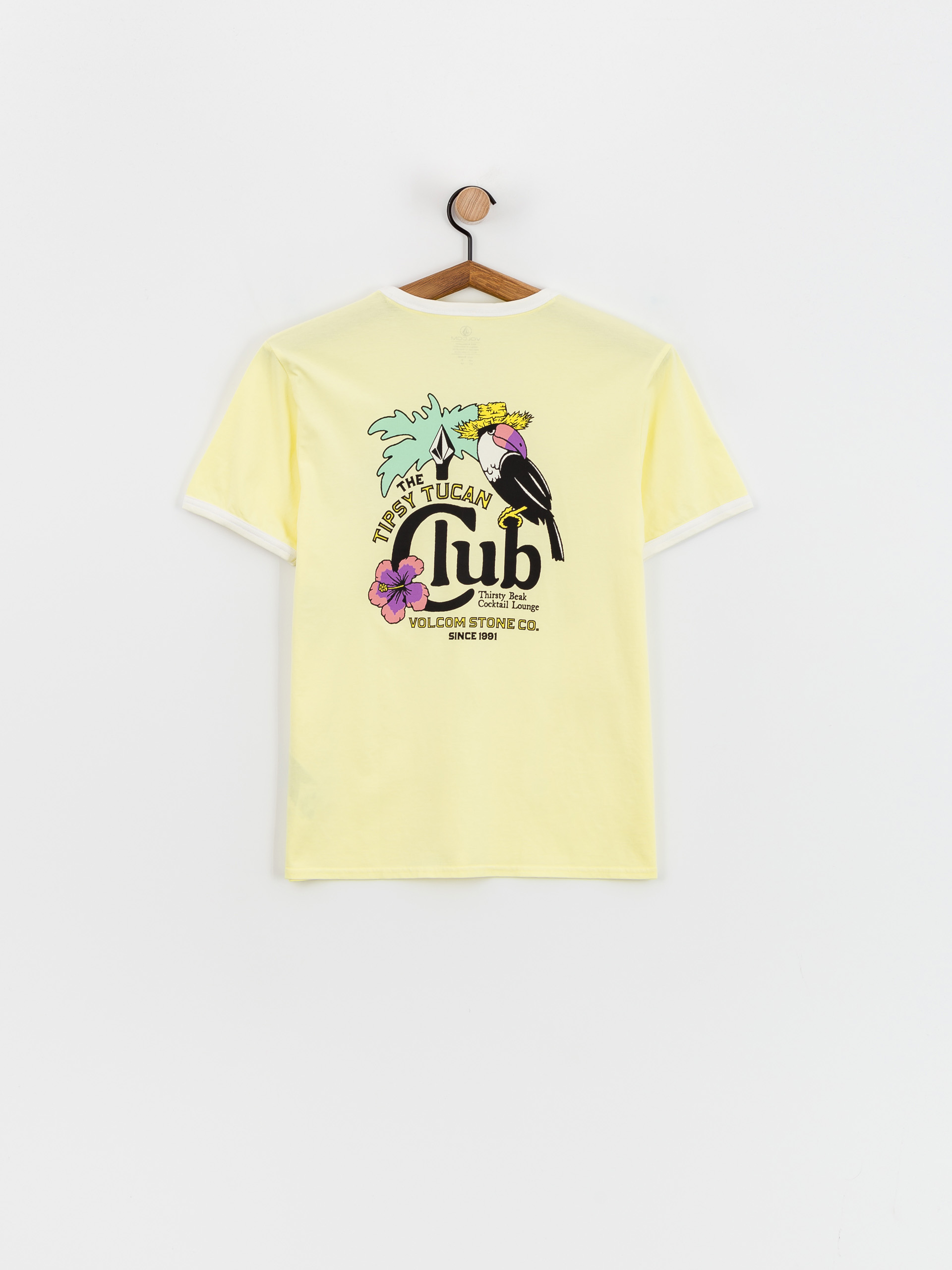 Tricou Volcom Truly Ringer Wmn (aura yellow)