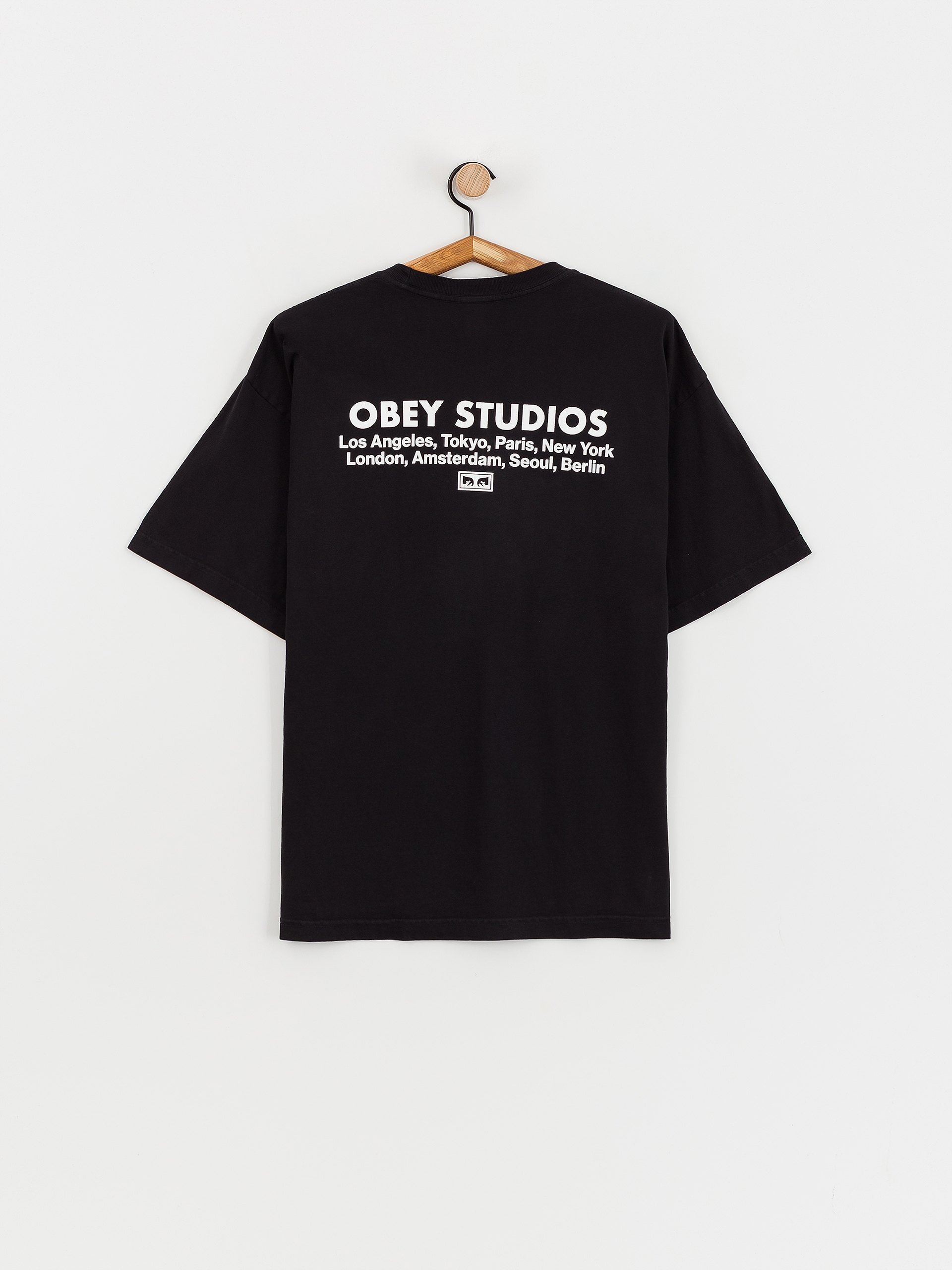 Tricou OBEY Studios Eye (jet black)