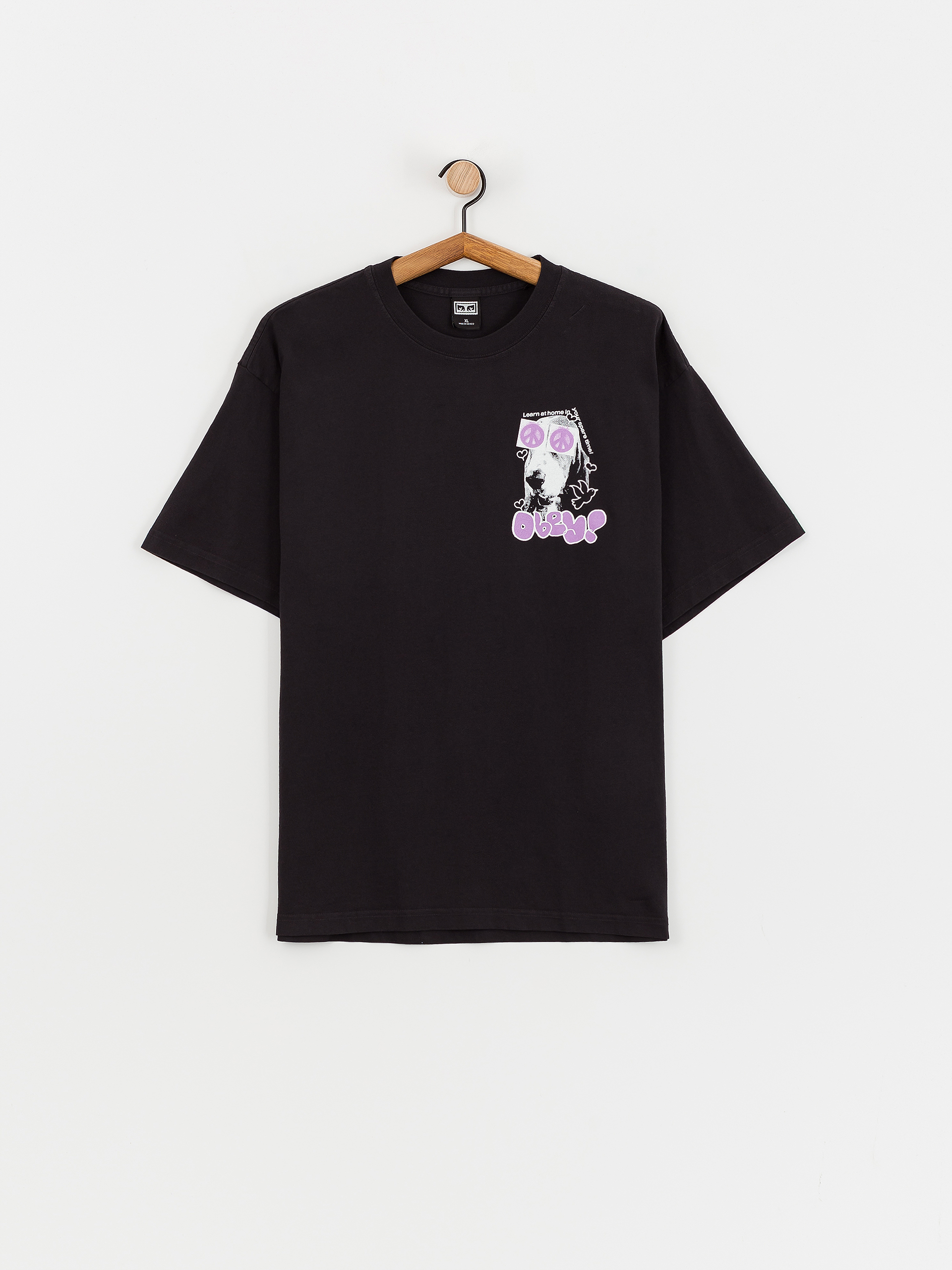 Tricou OBEY Peace Eyes (vintage black)