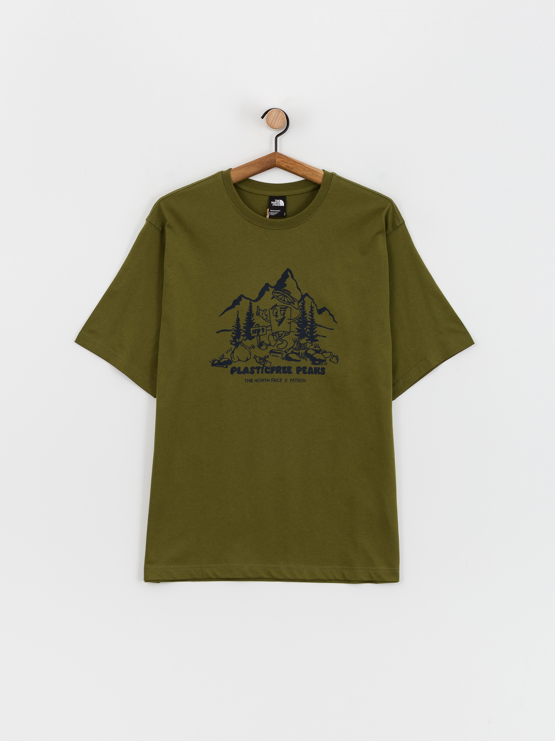 Tricou The North Face Nature (forest olive)
