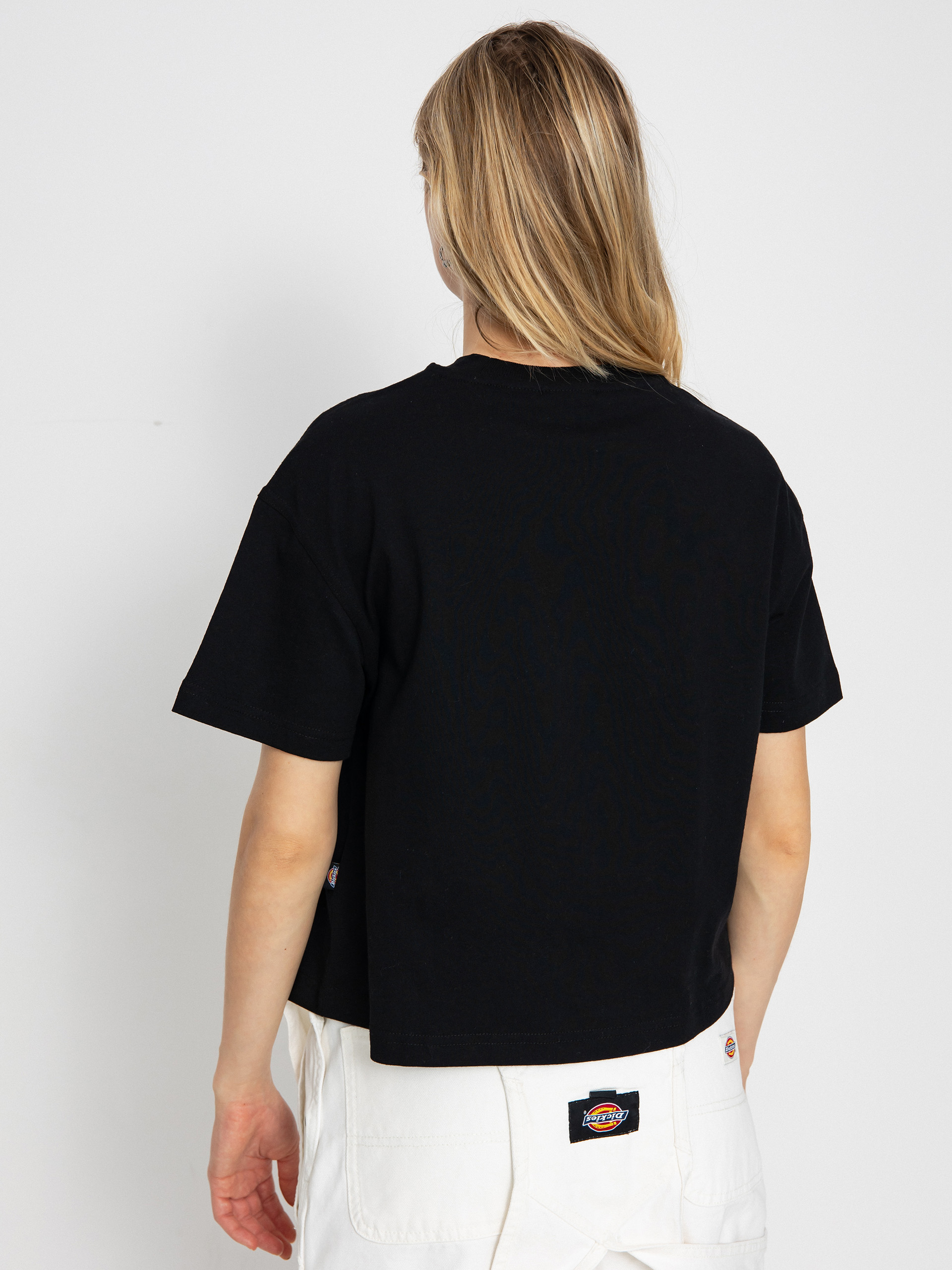 Tricou Dickies Oakport Boxy Wmn (black)