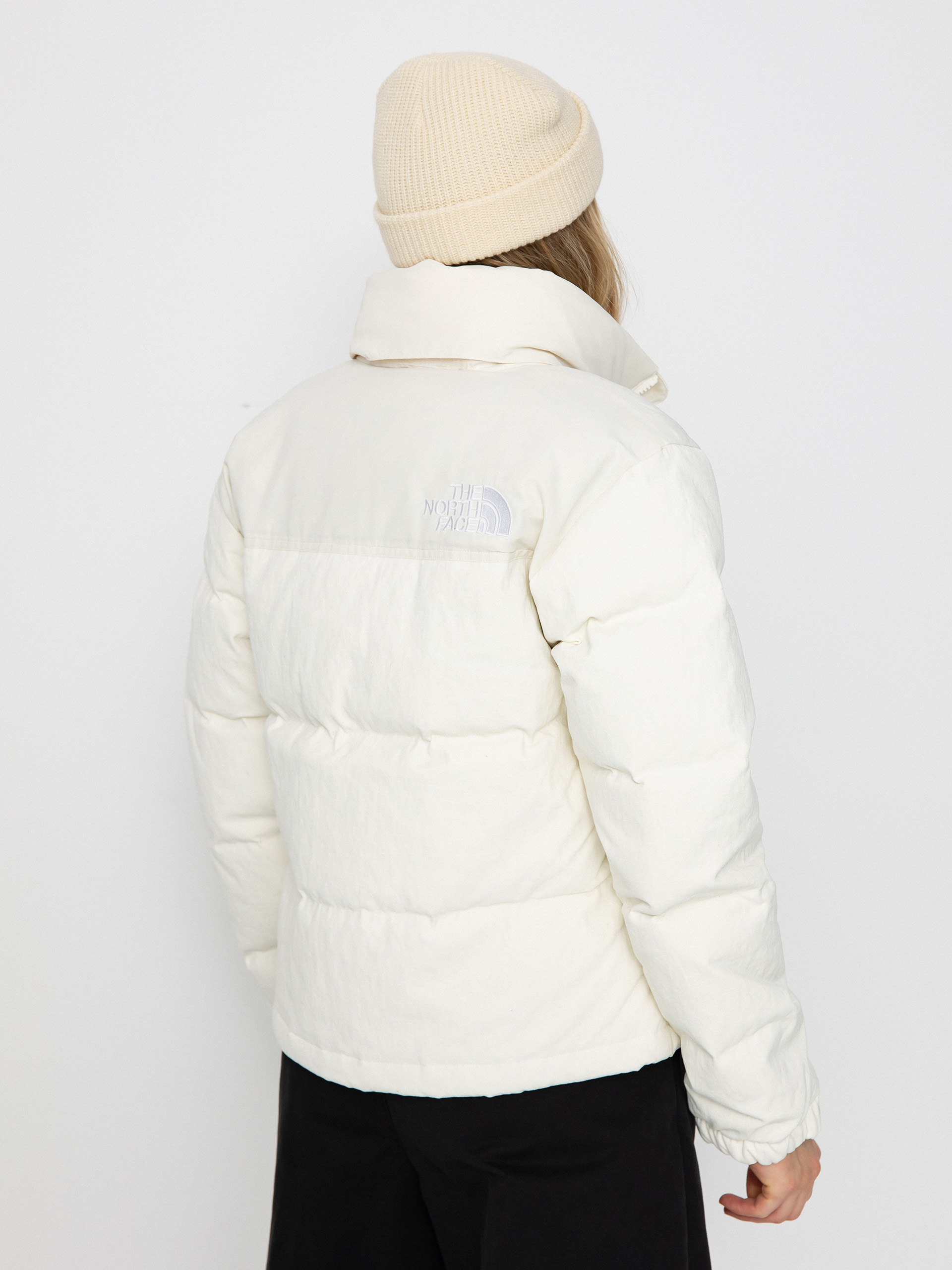 Geacă The North Face 92 Ripstop Nuptse Wmn (white dune)