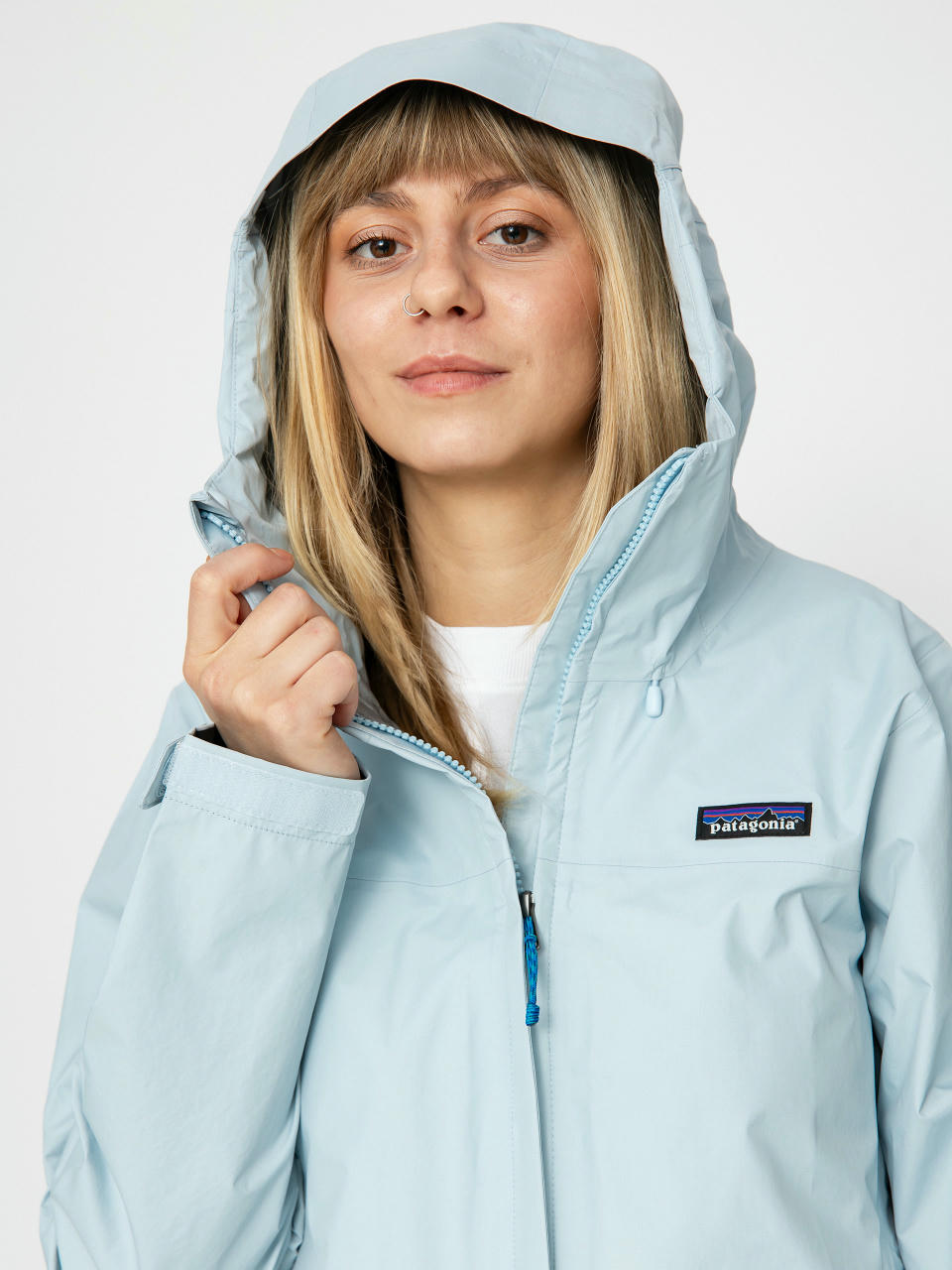 Geacă Patagonia Torrentshell 3L Wmn (chilled blue)