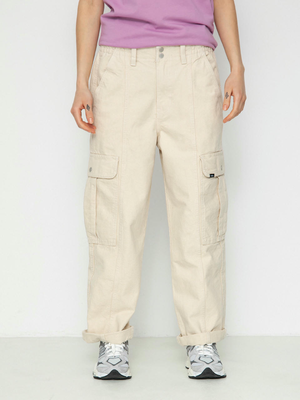 Pantaloni Vans Sidewalk Wmn (natural/natural)