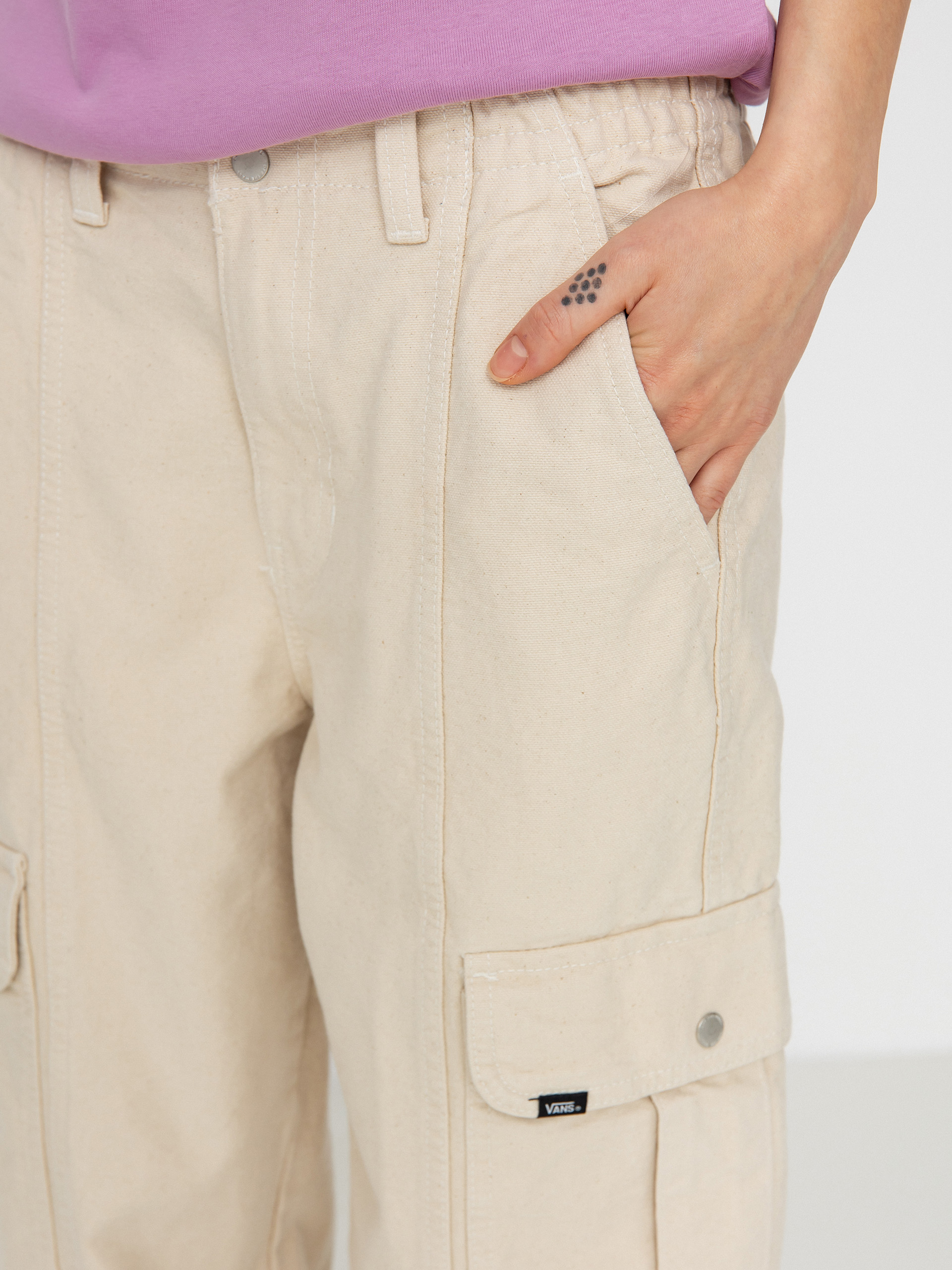 Pantaloni Vans Sidewalk Wmn (natural/natural)