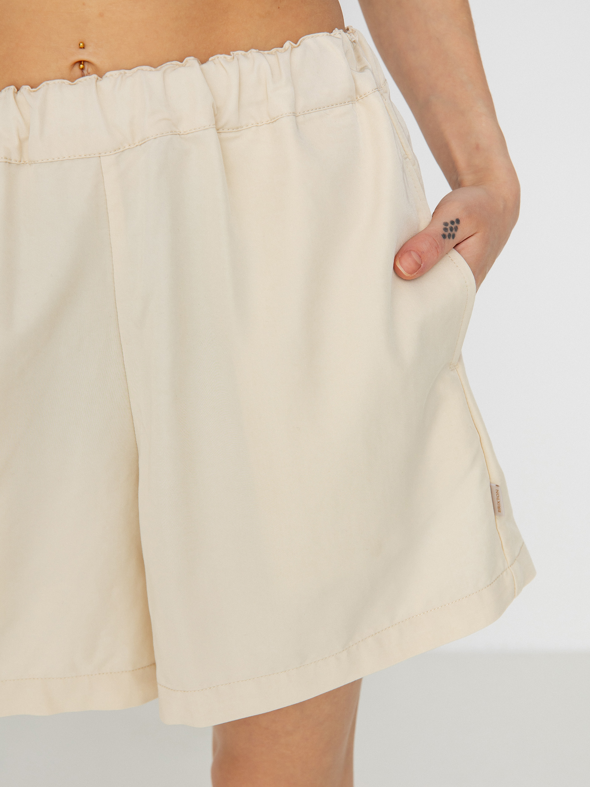 Șort Brixton Polanco Wmn (white smoke)