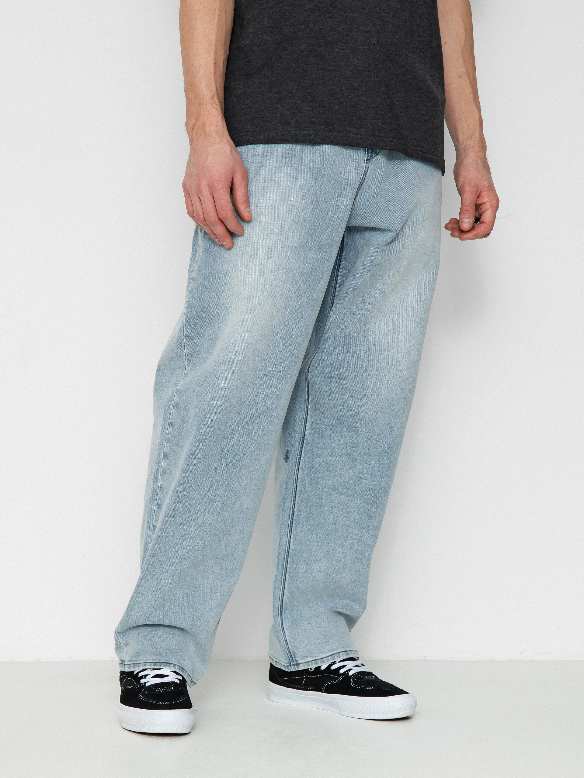 Pantaloni Volcom Freazy Loose Ew Denim (desert dirt indigo)