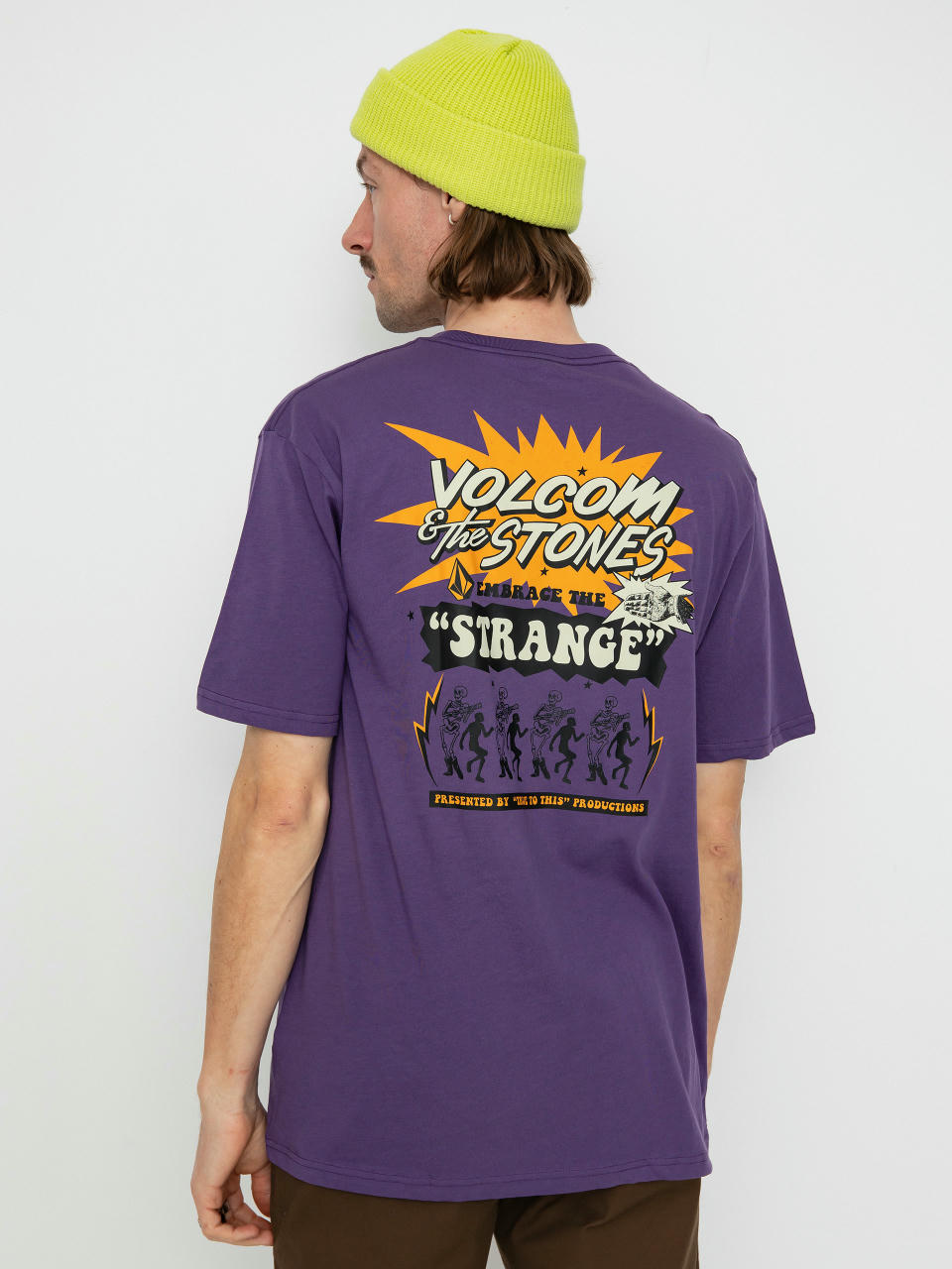 Tricou Volcom Strange Relics Bsc (deep purple)