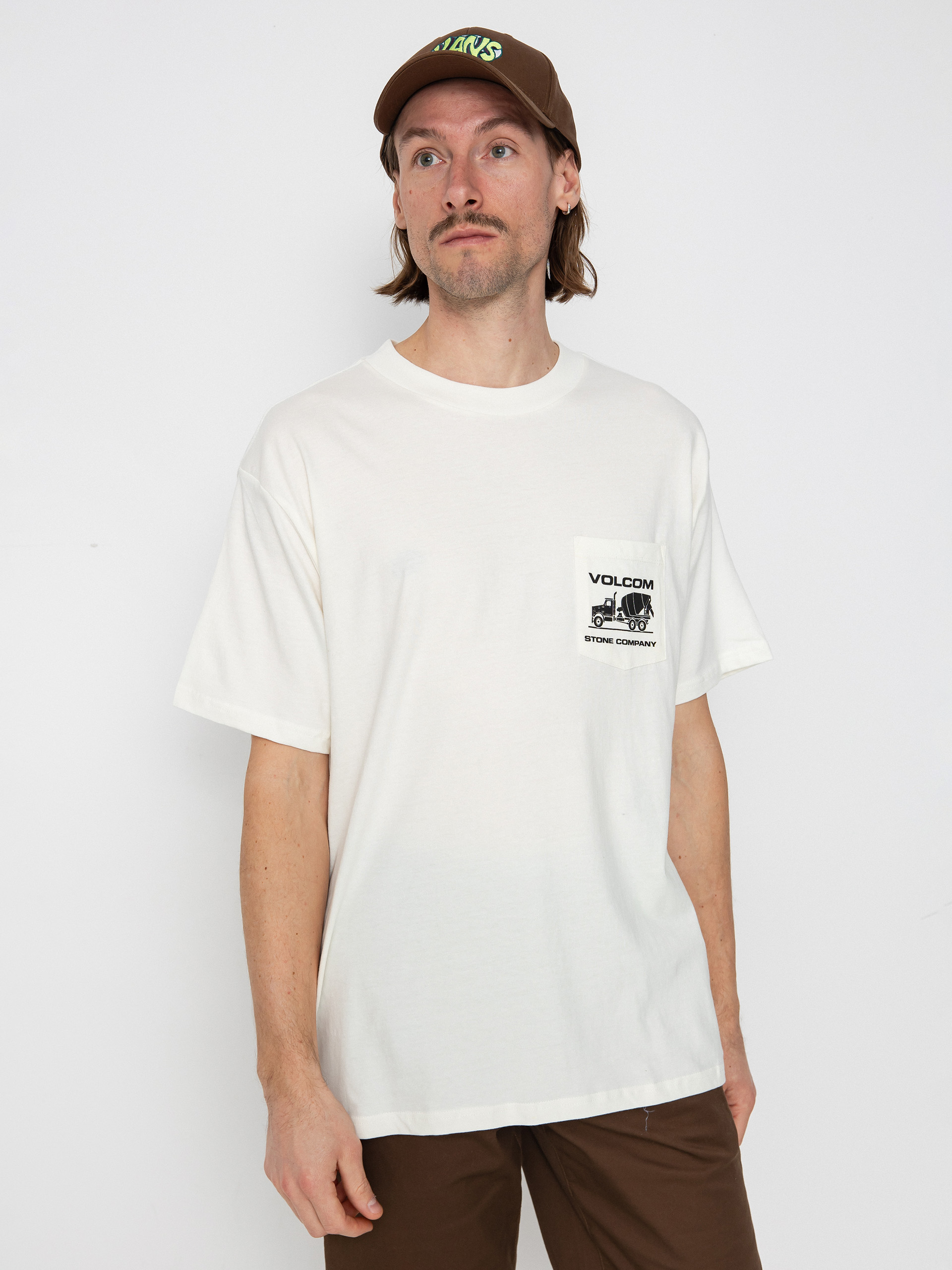 Tricou Volcom Skate Vitals G Taylor 1 (off white)