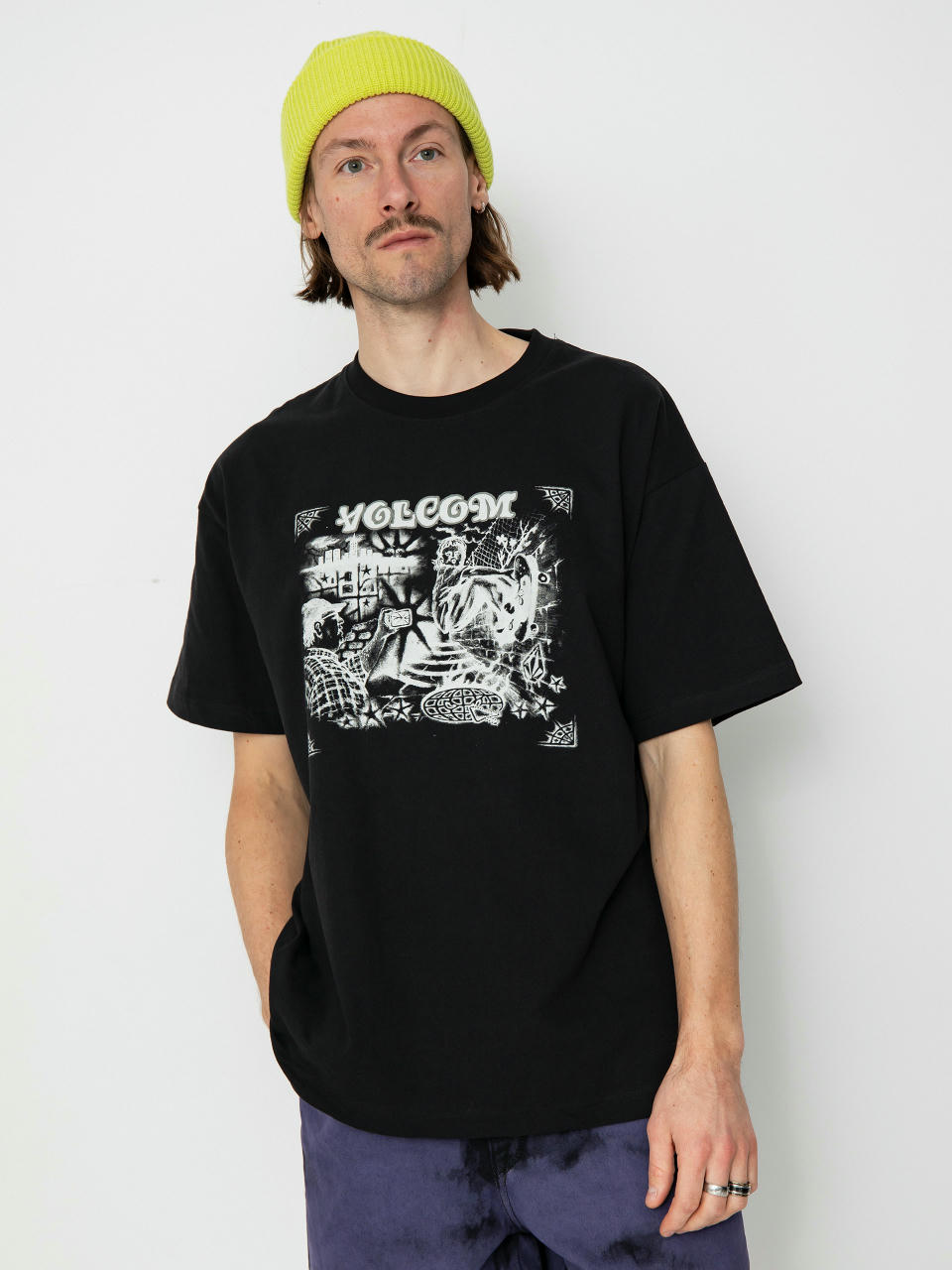 Tricou Volcom Street Keutchi (black)