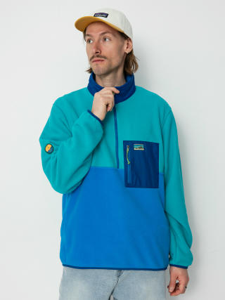 Hanorac din fleece Patagonia Microdini 1/2 Zip (vessel blue)