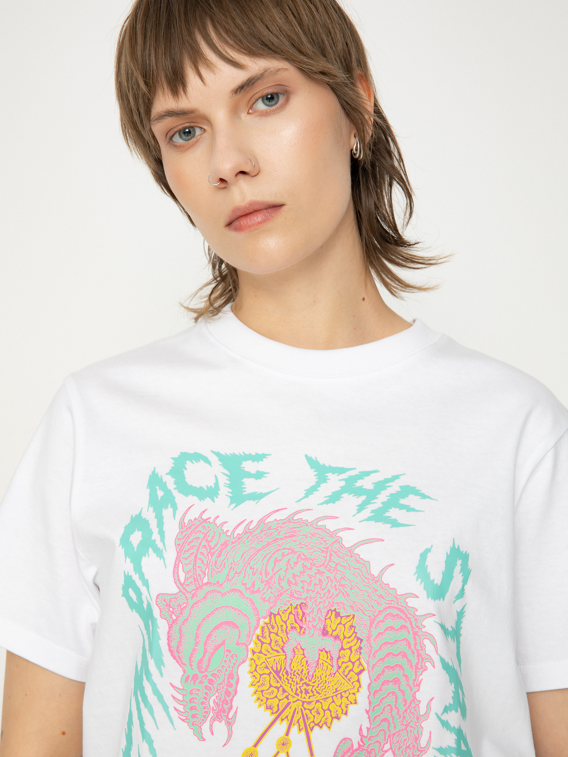Tricou Volcom Fa Tetsunori 2 Wmn (white)