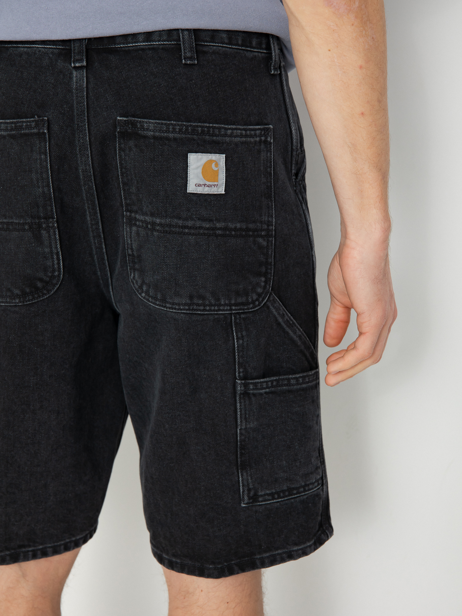 Șort Carhartt WIP Single Knee (black)