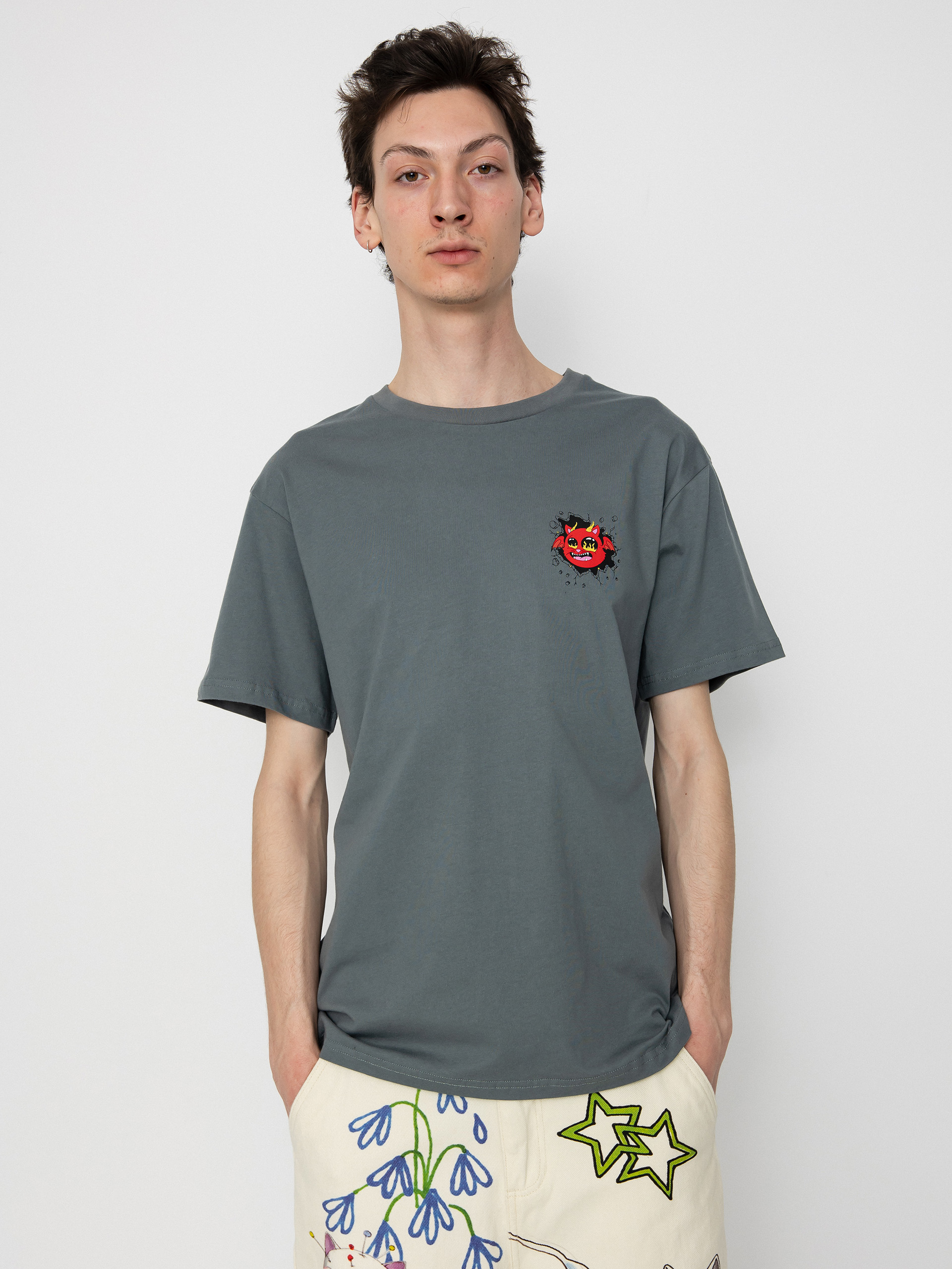 Tricou RipNDip Devil Monster (charcoal)