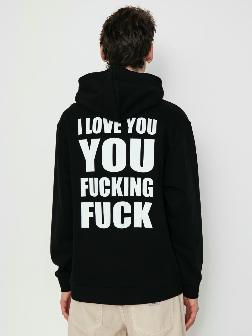 Hanorac cu glugă RipNDip Ily Fuckin Fuck HD (black)