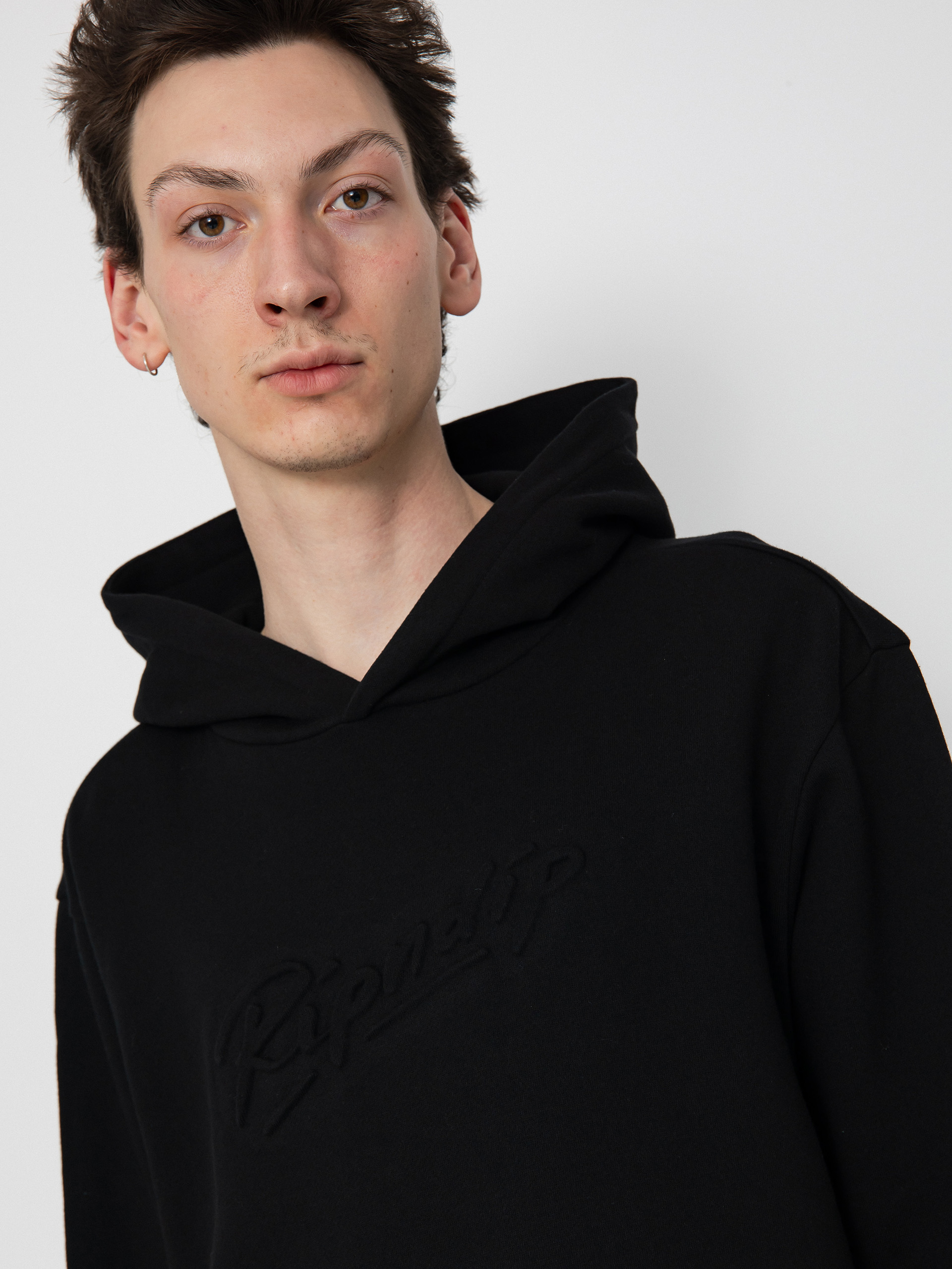 Hanorac cu glugă RipNDip Autograph HD (black)