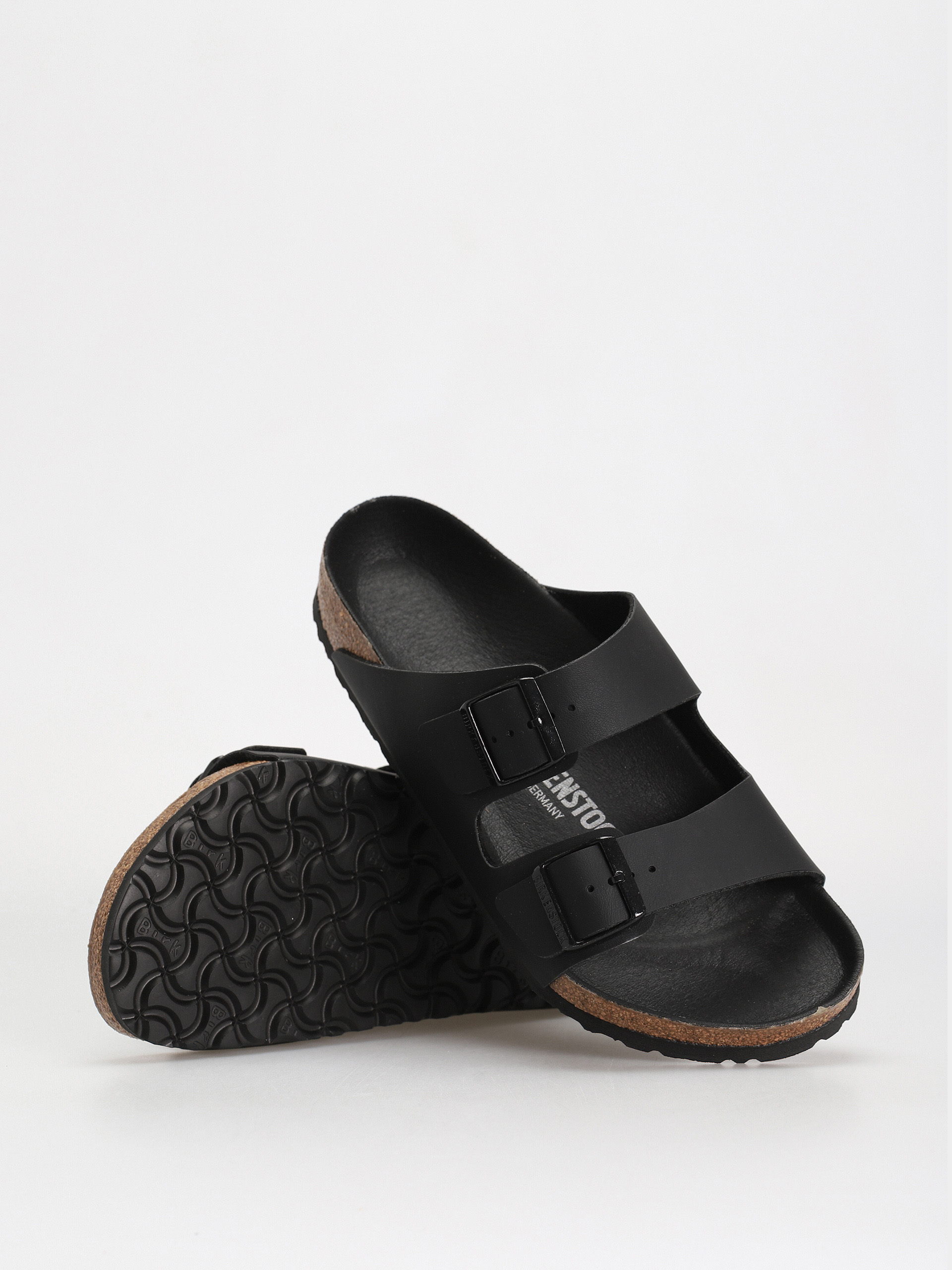 Șlapi Birkenstock Arizona Birko Flor Regular (black)