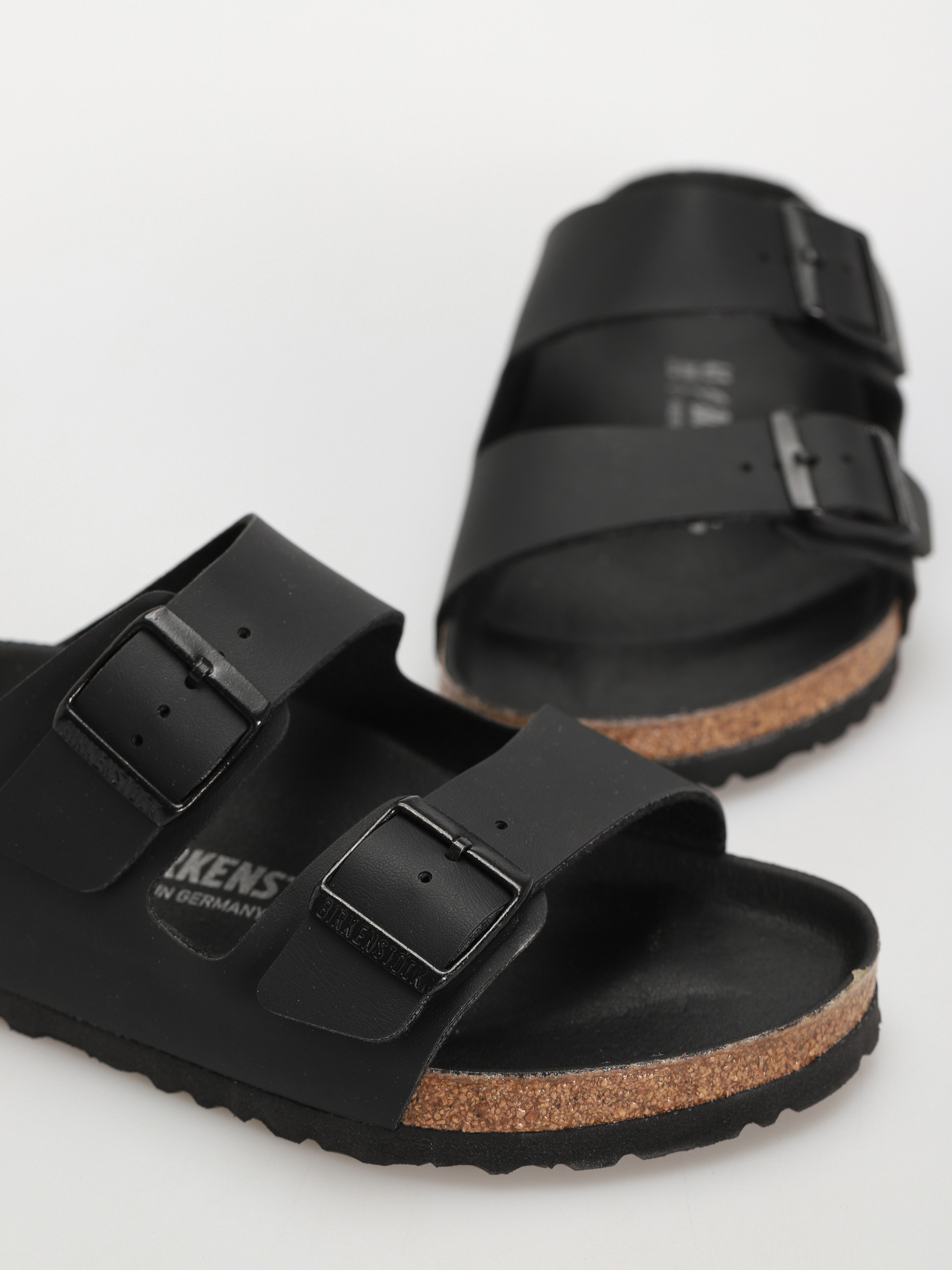Șlapi Birkenstock Arizona Birko Flor Regular (black)