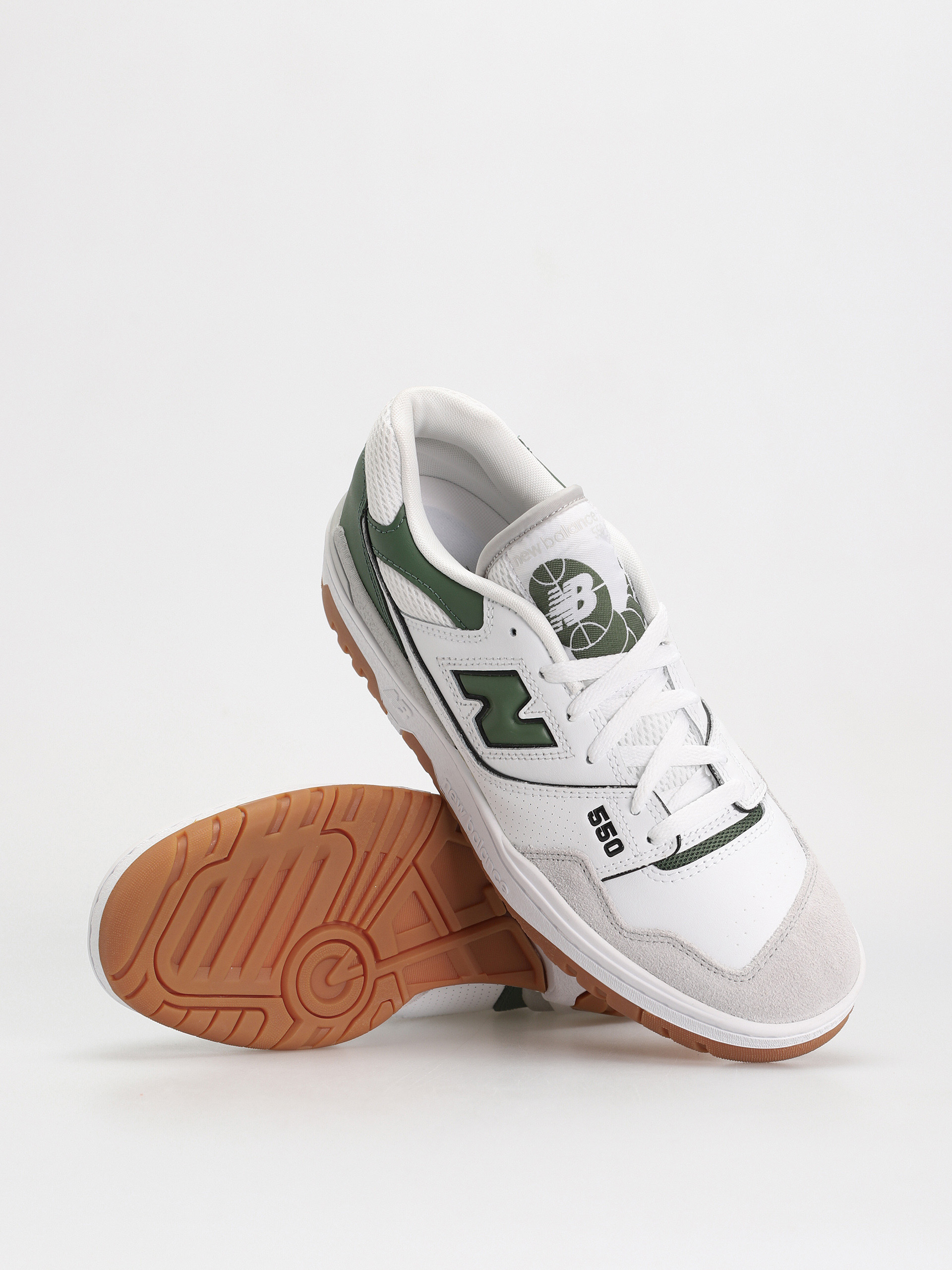 Pantofi New Balance 550 (white green gum)