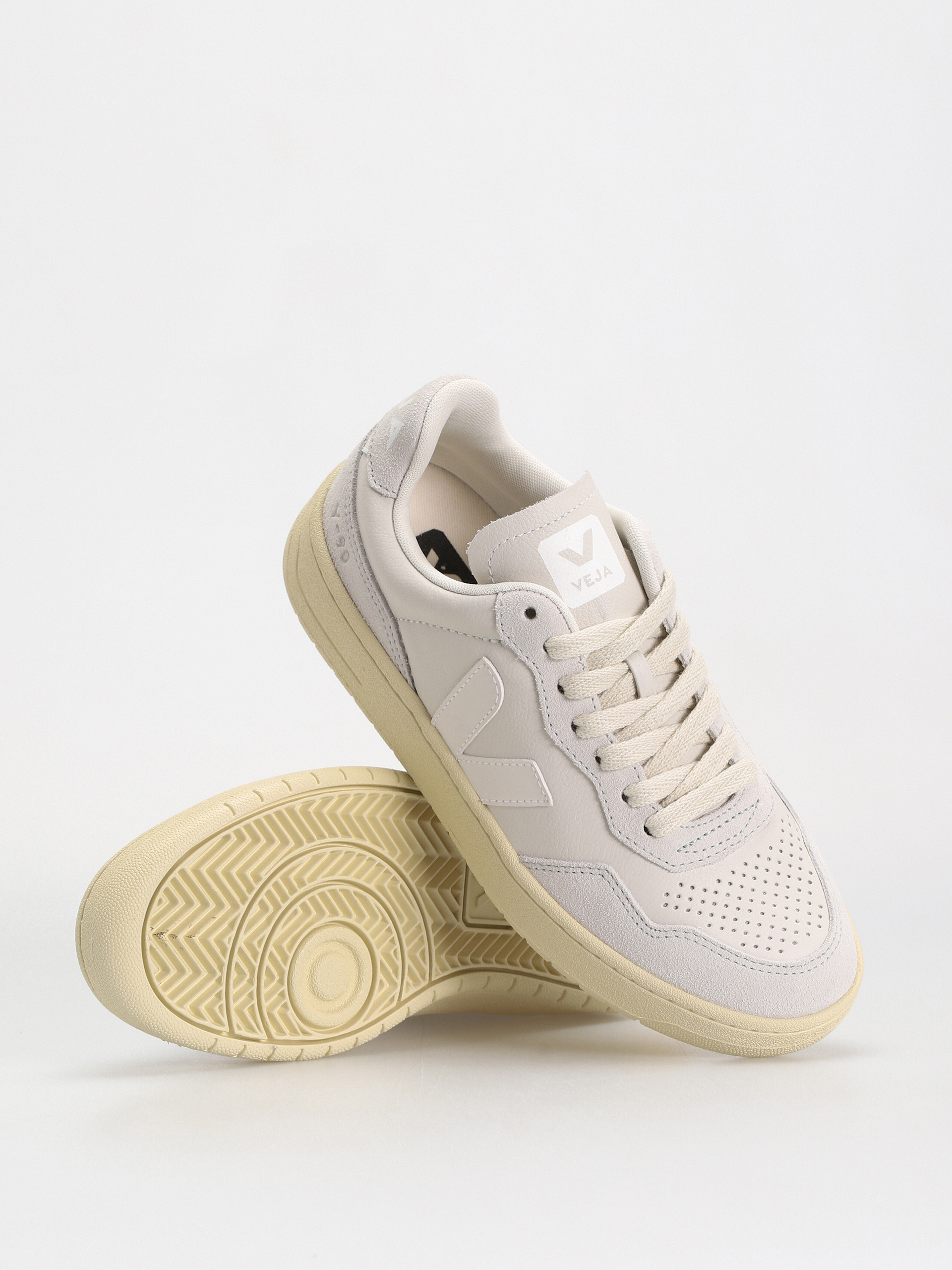 Pantofi Veja V-90 Wmn - gri (gravel white)