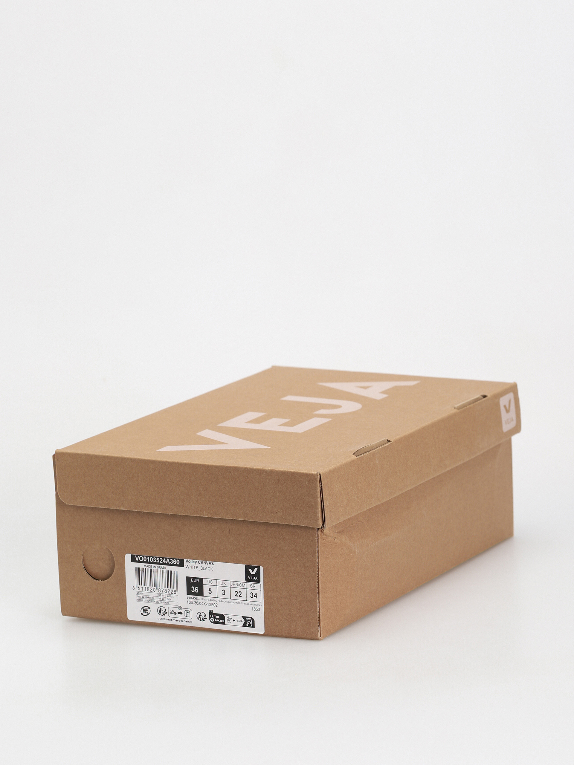 Pantofi Veja Volley Wmn (white black)