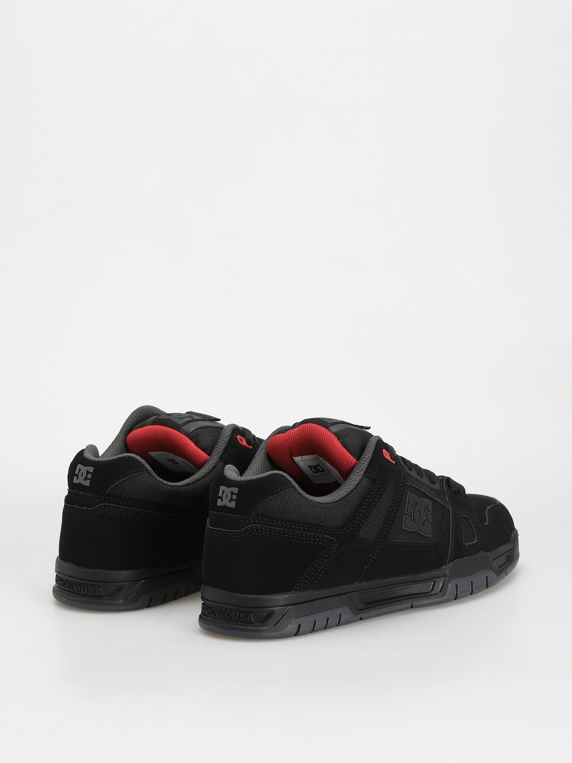 Pantofi DC Stag (black/grey/red)