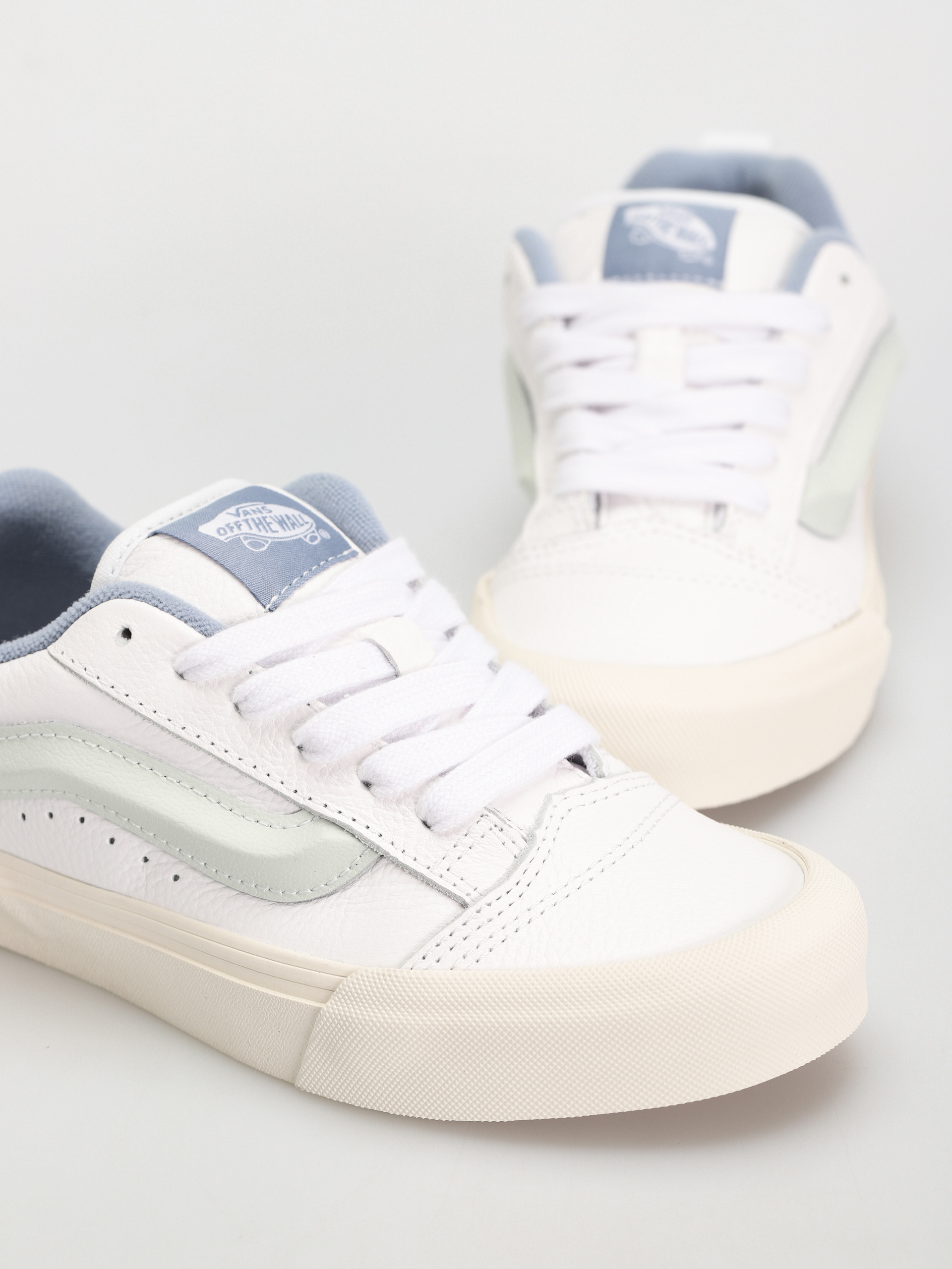 Pantofi Vans Knu Skool (premium leather dusty blue)