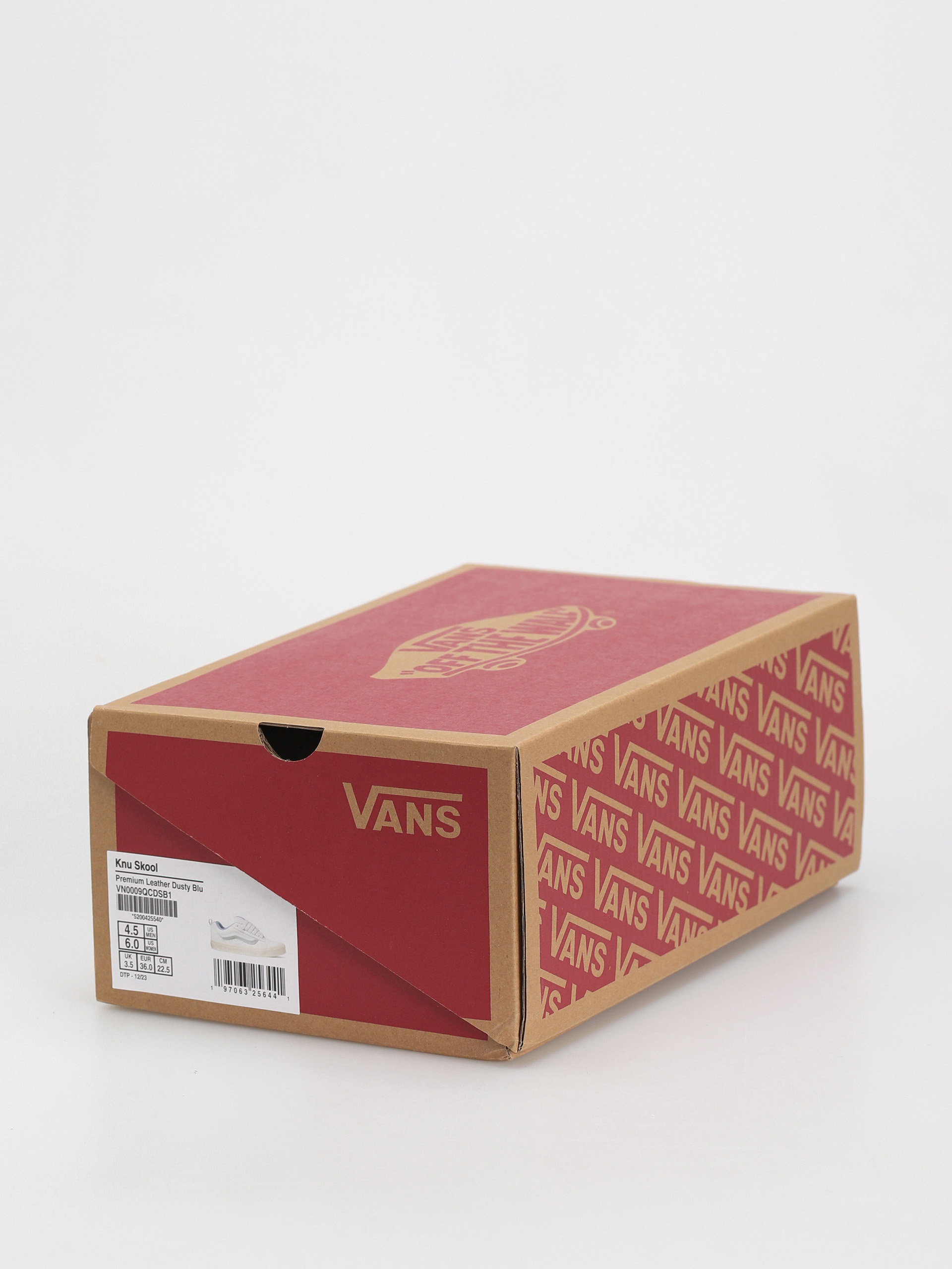 Pantofi Vans Knu Skool (premium leather dusty blue)